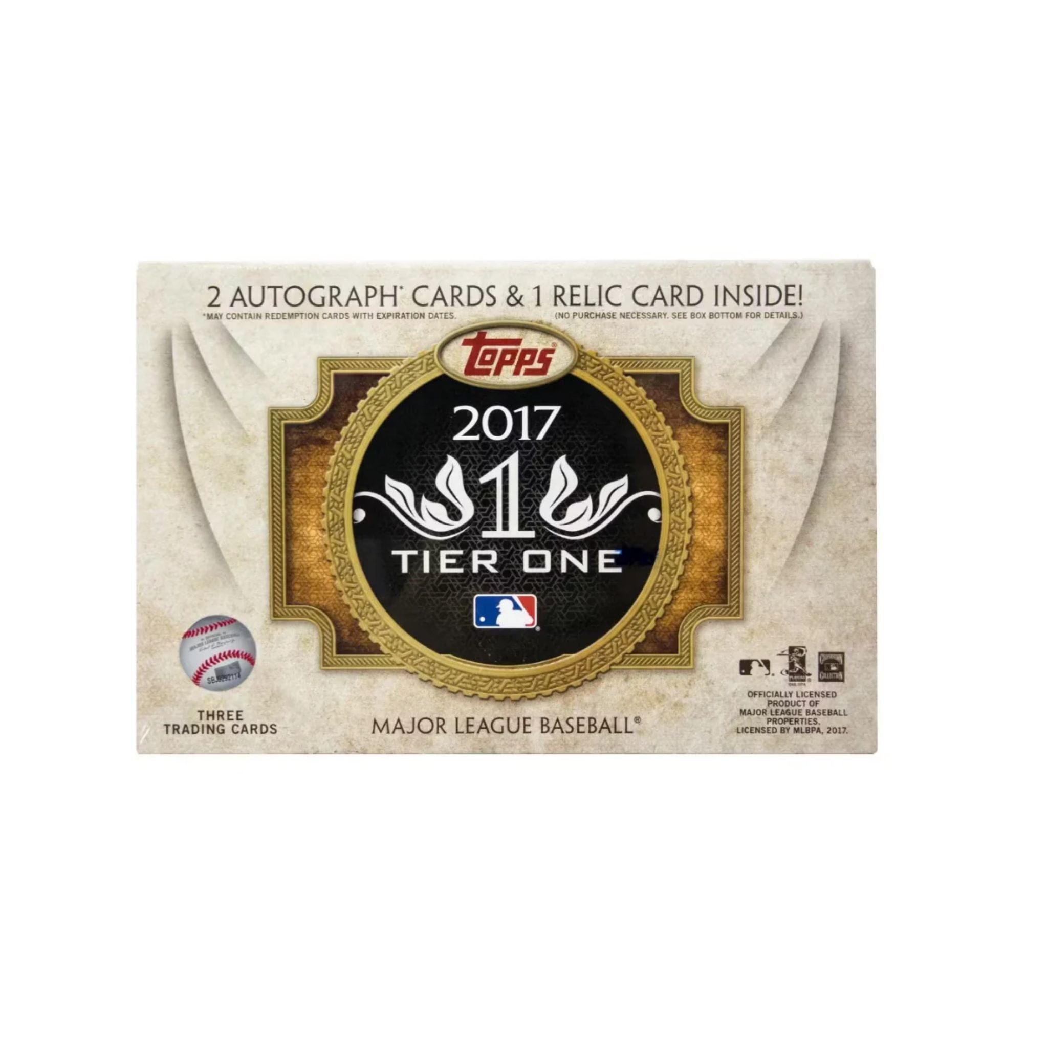 2017 Topps Tier One Baseball Hobby Box