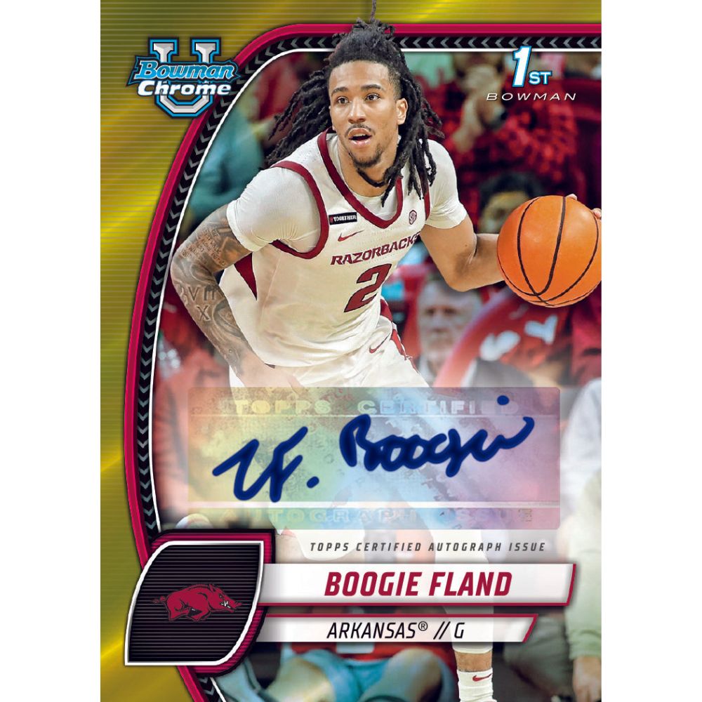 2024/25 Bowman Chrome University Basketball Hobby Box — view 2