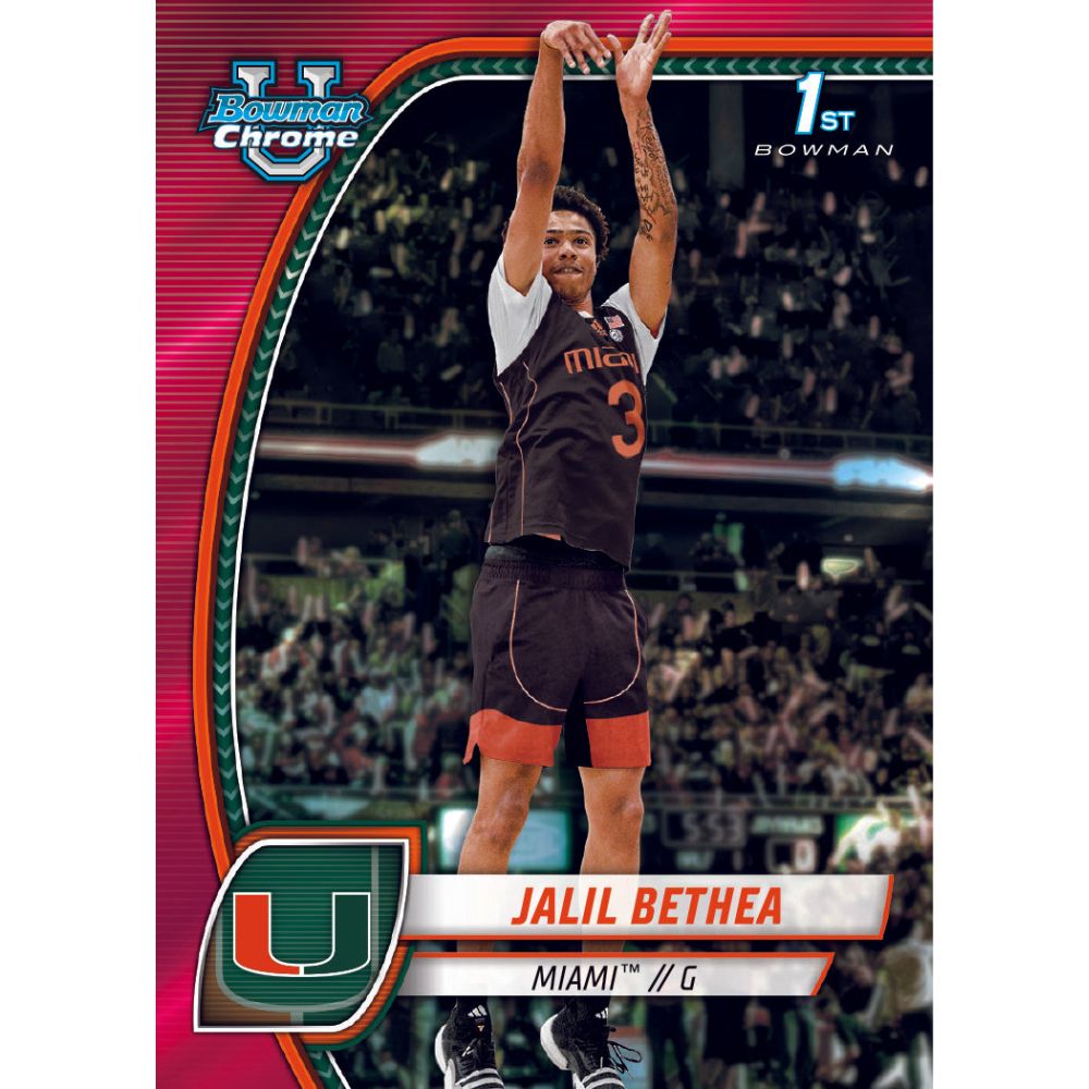 2024/25 Bowman Chrome University Basketball Hobby Box — view 7