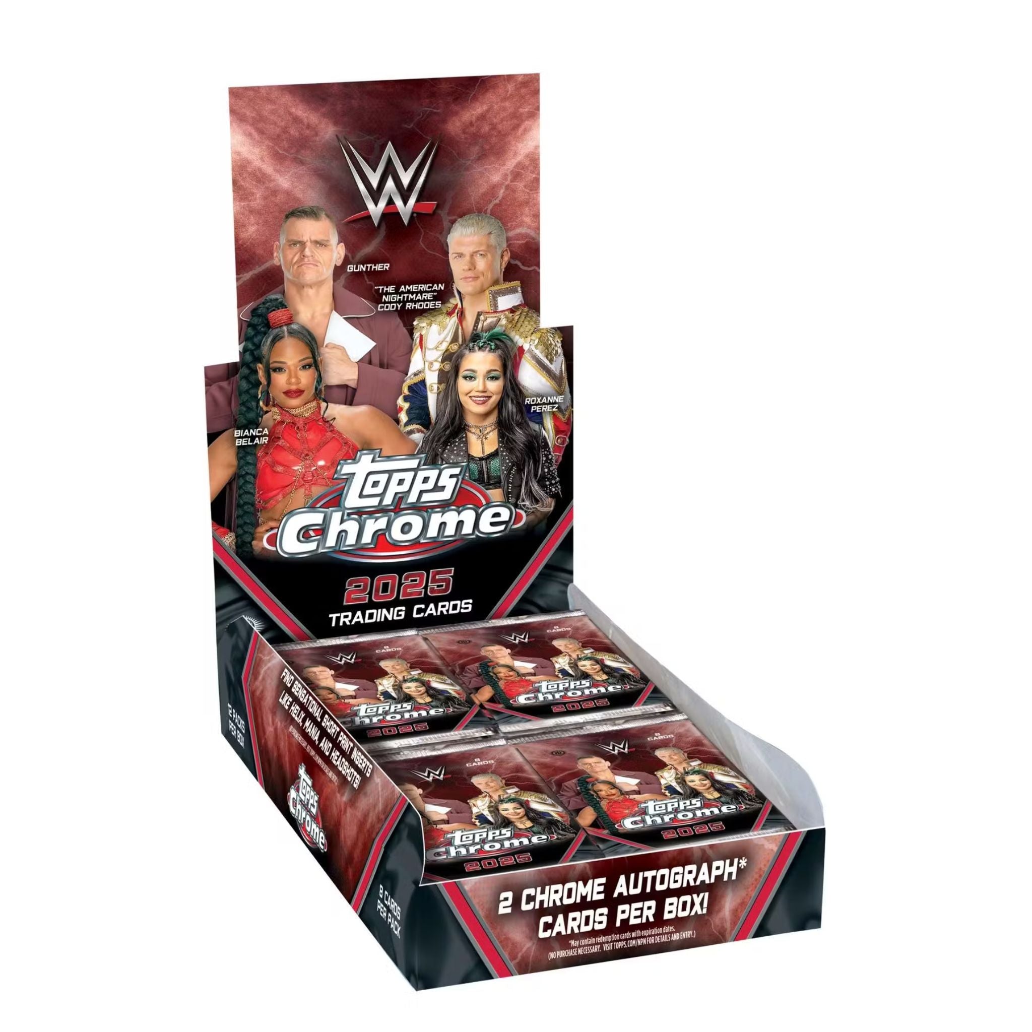 2025 Topps Chrome WWE Hobby Box — view 15