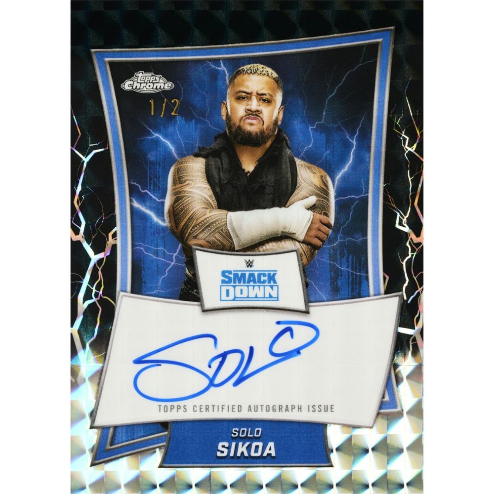 2025 Topps Chrome WWE Hobby Box — view 9