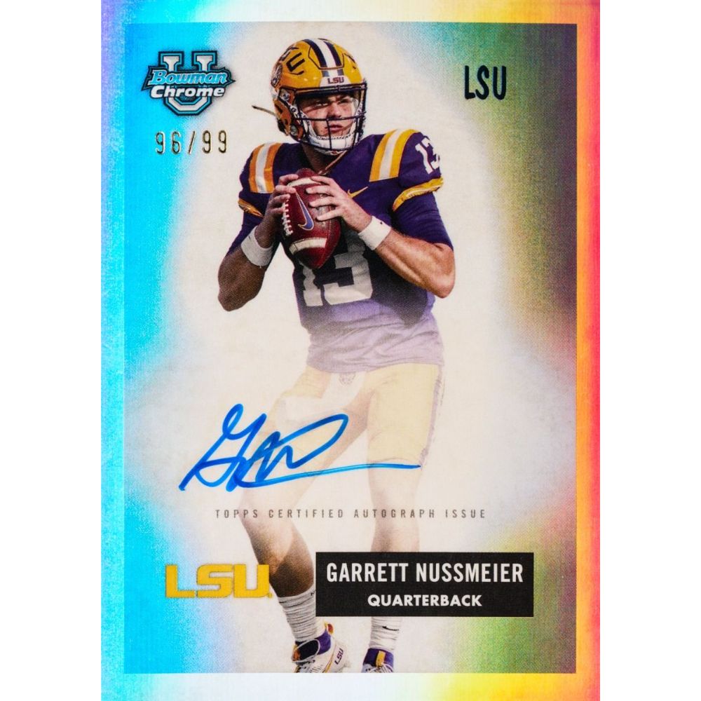 2024 Bowman Chrome University Football Jumbo Box — view 5