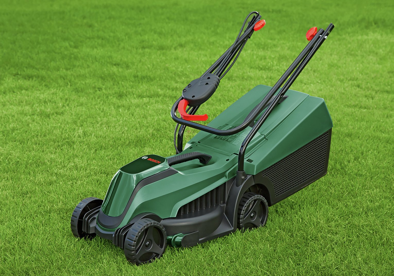 Bosch 32cm Cordless Rotary Lawnmower and Grass Trimmer - 18V — view 11