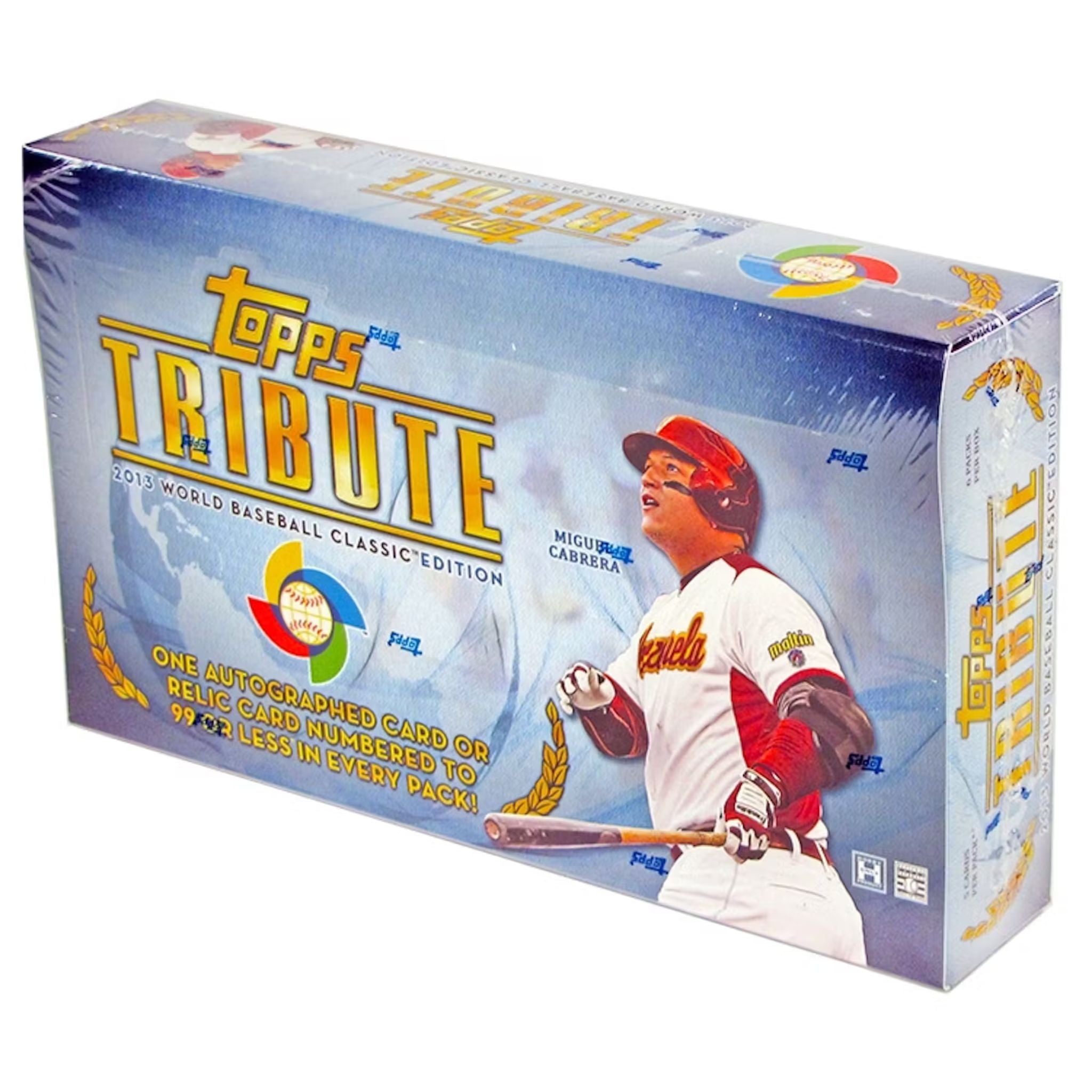 2013 Topps Tribute WBC Baseball Hobby Box