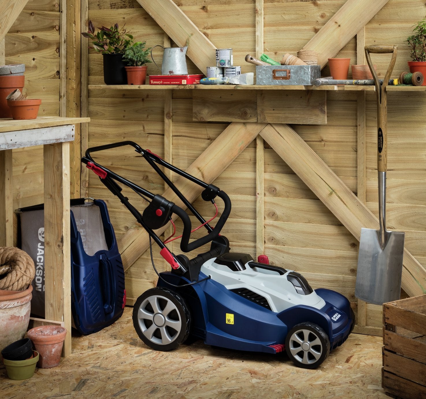 Spear & Jackson 44cm Cordless Rotary Lawnmower - 36V — view 14