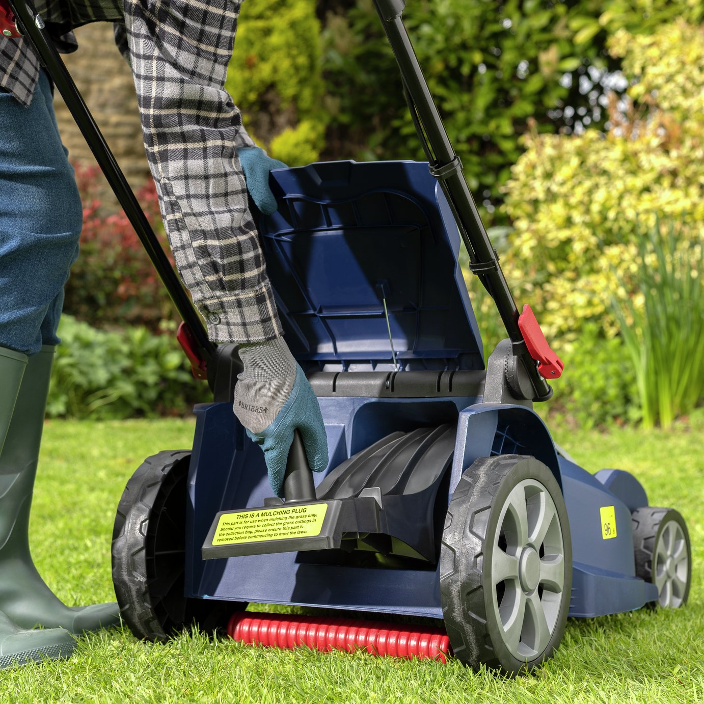 Spear & Jackson 44cm Cordless Rotary Lawnmower - 36V — view 15