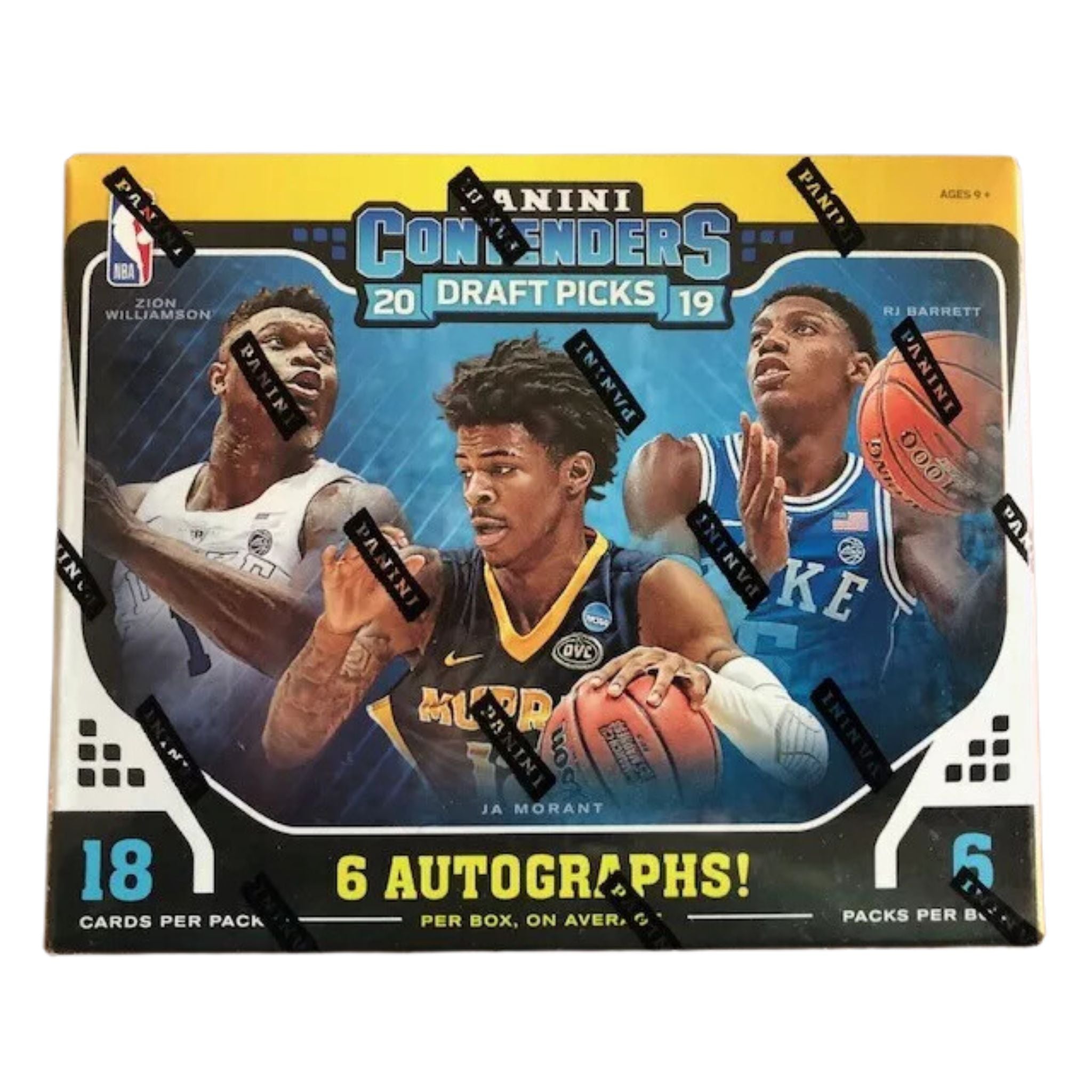 2019/20 Panini Contenders Draft Picks Basketball Hobby Box