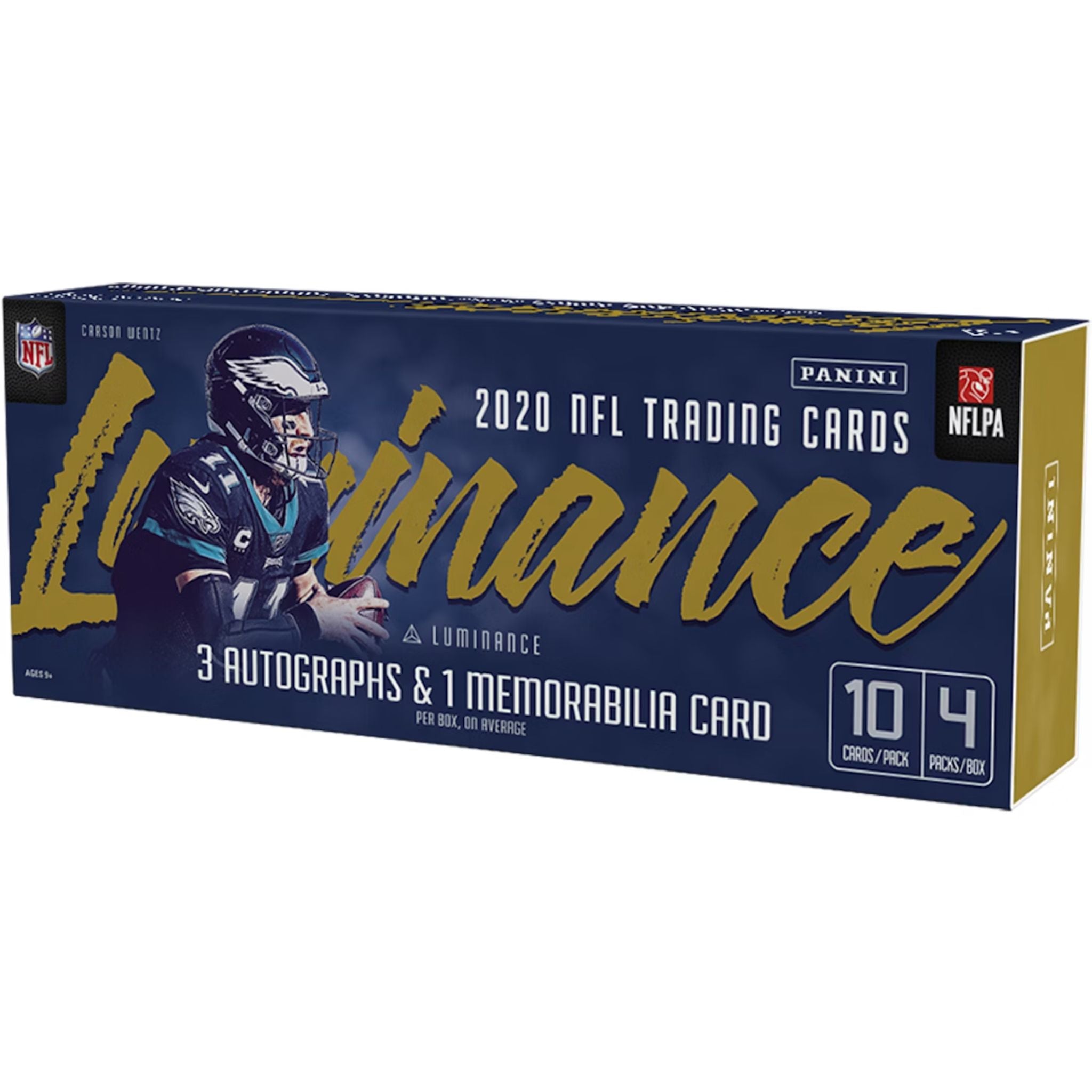 2020 Luminance Football Hobby Box