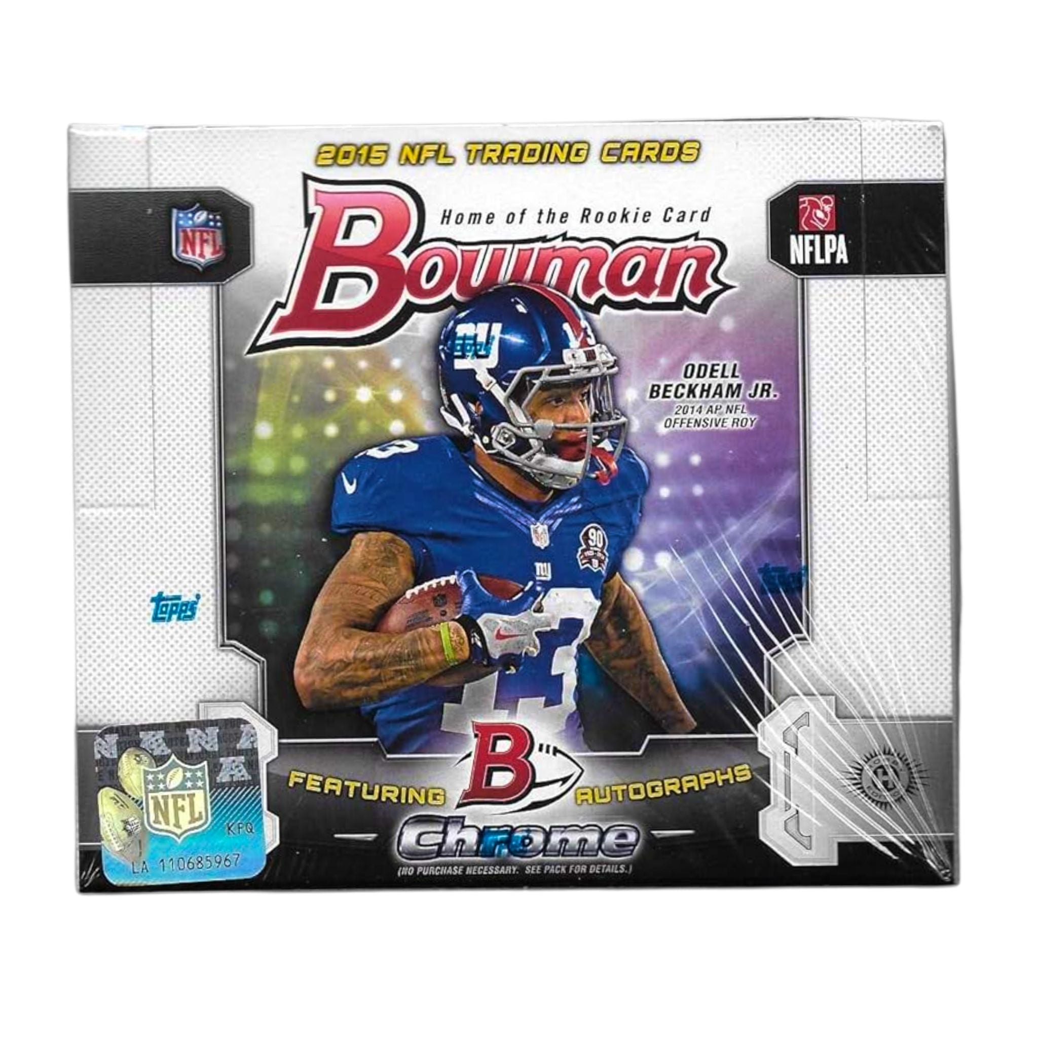 2015 Bowman Football Hobby Box