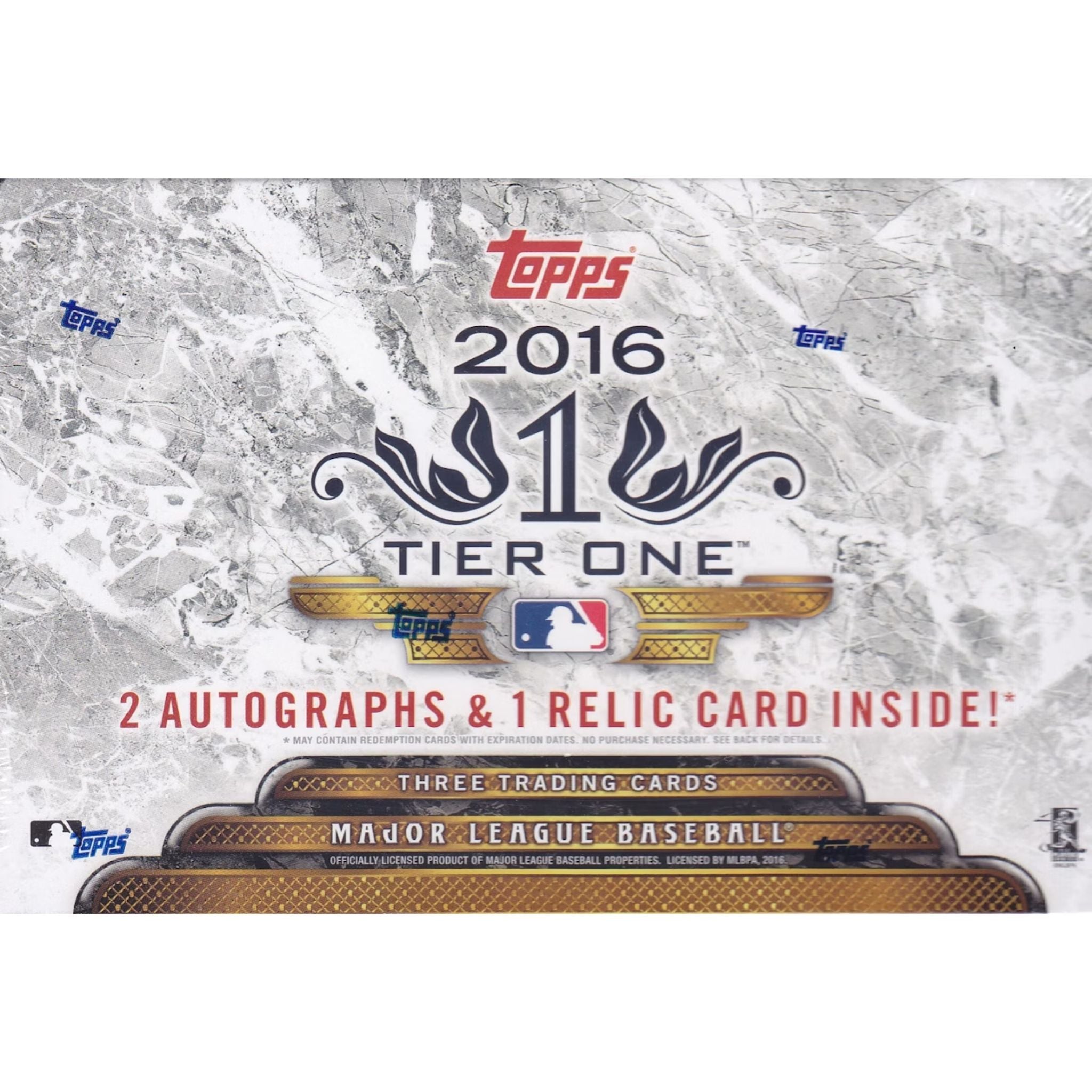 2016 Topps Tier One Baseball Hobby Box