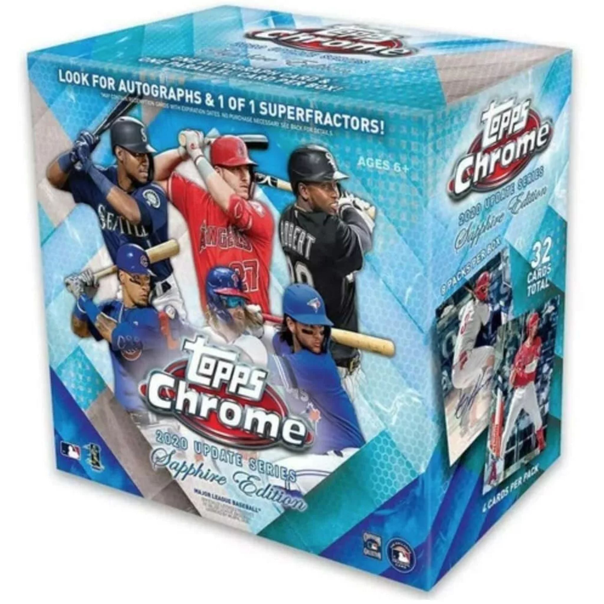 2020 Topps Chrome Update Sapphire Baseball Box