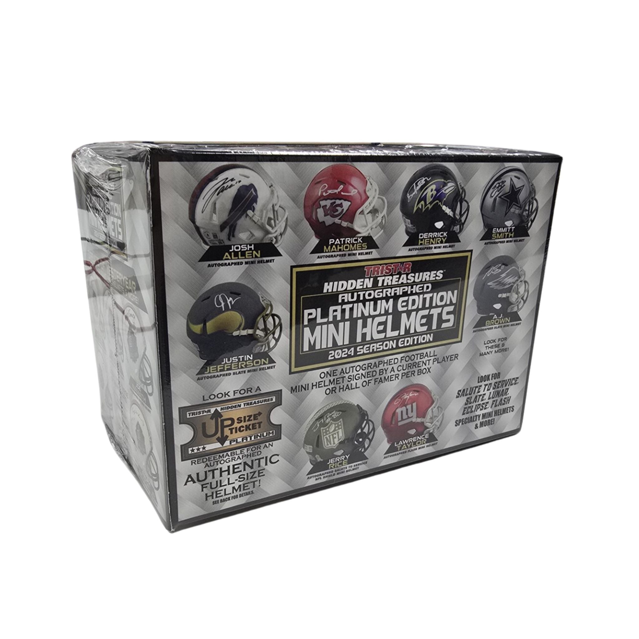2024 Tristar Hidden Treasures Autographed Platinum Edition Mini Helmet Box