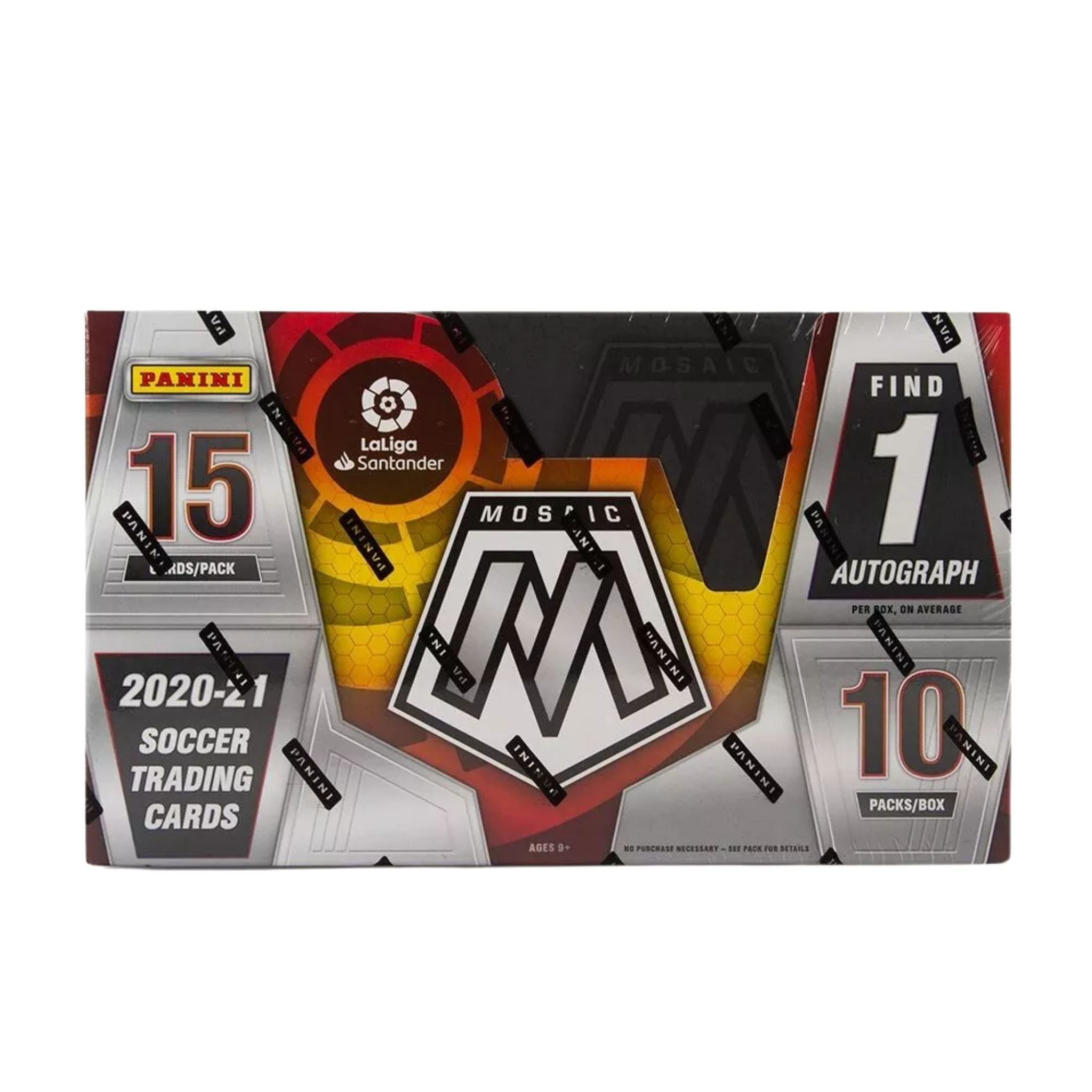 2020/21 Panini Mosaic La Liga Soccer Hobby Box
