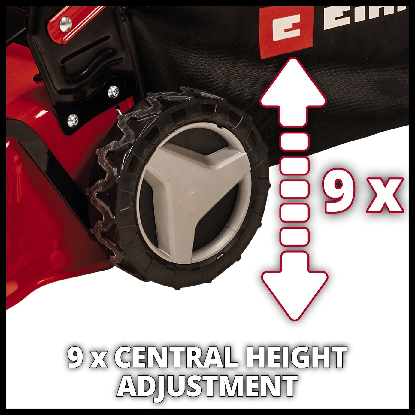 Einhell 46cm Self-Propelled Petrol Lawnmower - 132cc — view 3