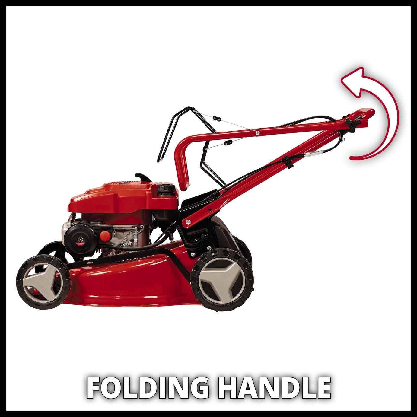 Einhell 46cm Self-Propelled Petrol Lawnmower - 132cc — view 6