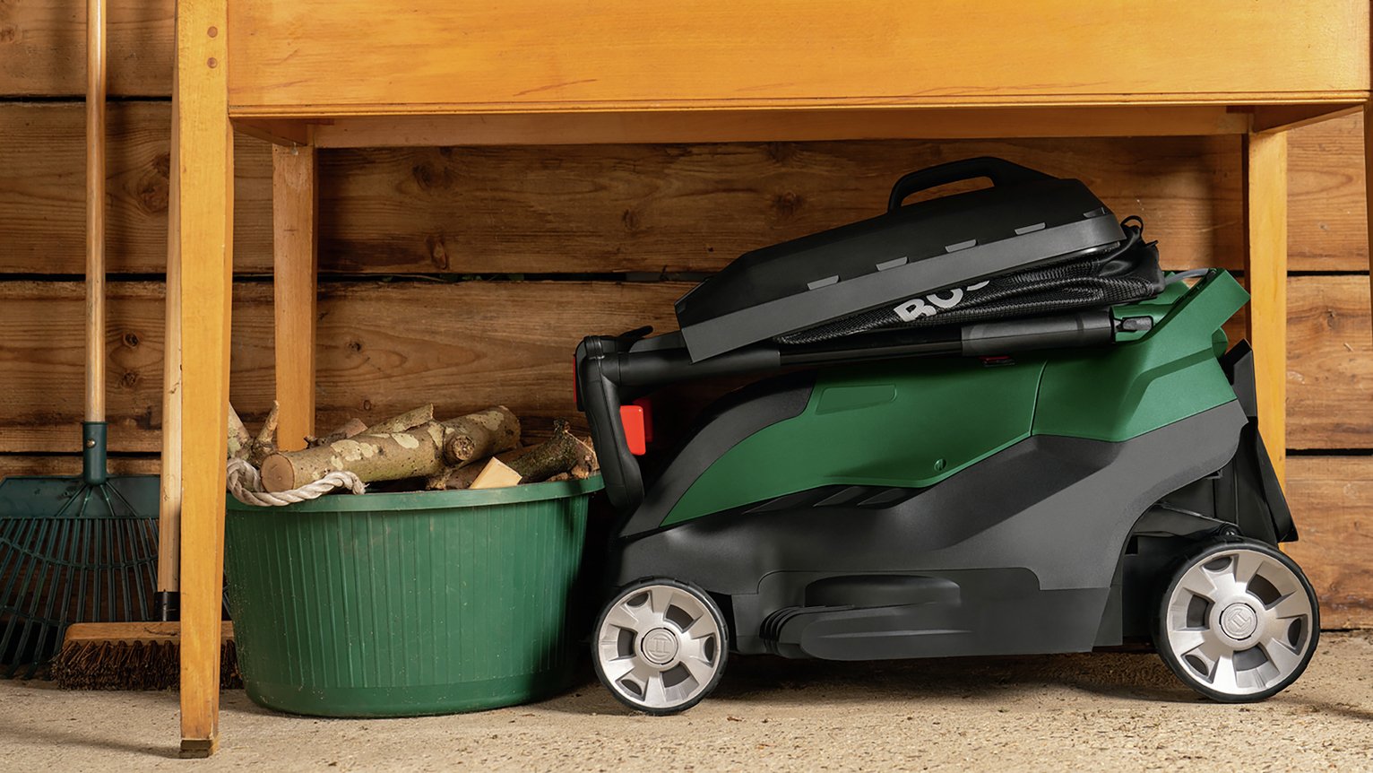 Bosch 44cm Corded Rotary Lawnmower - 1800W — view 8