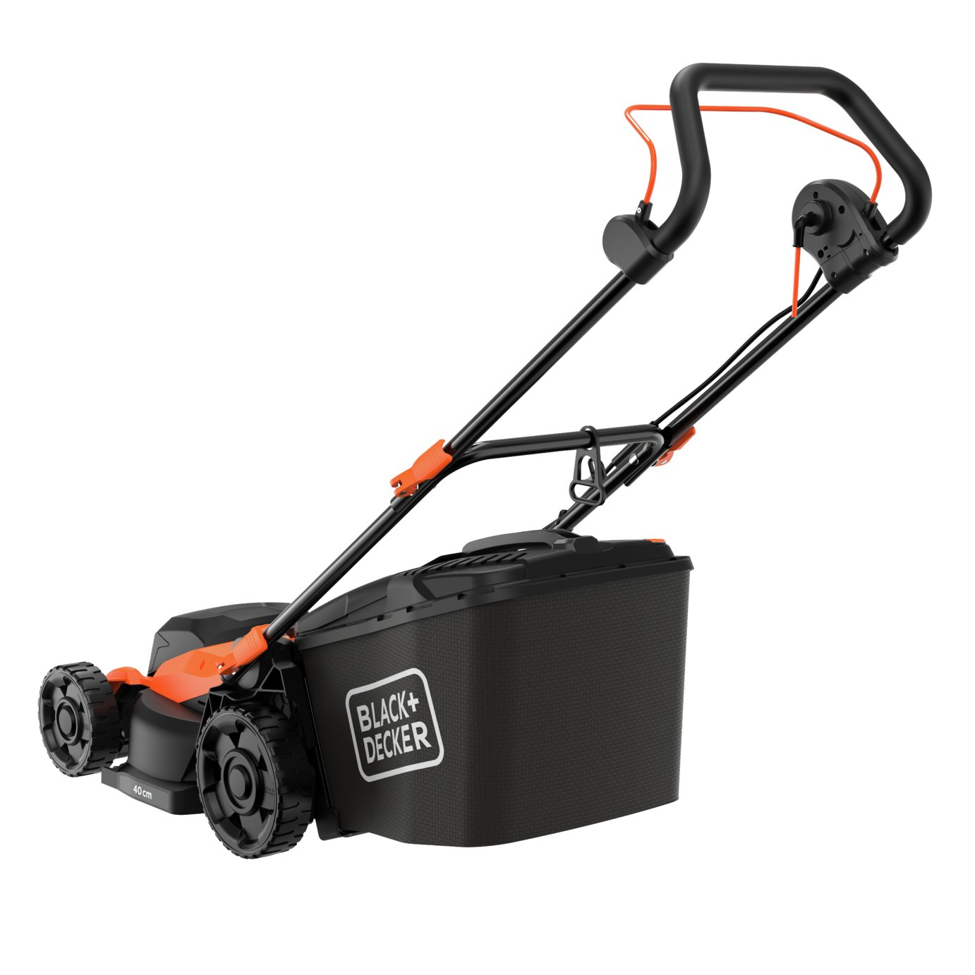 Black+Decker BEMWP400-GB 40cm Corded Rotary Lawnmower -1800W — view 3