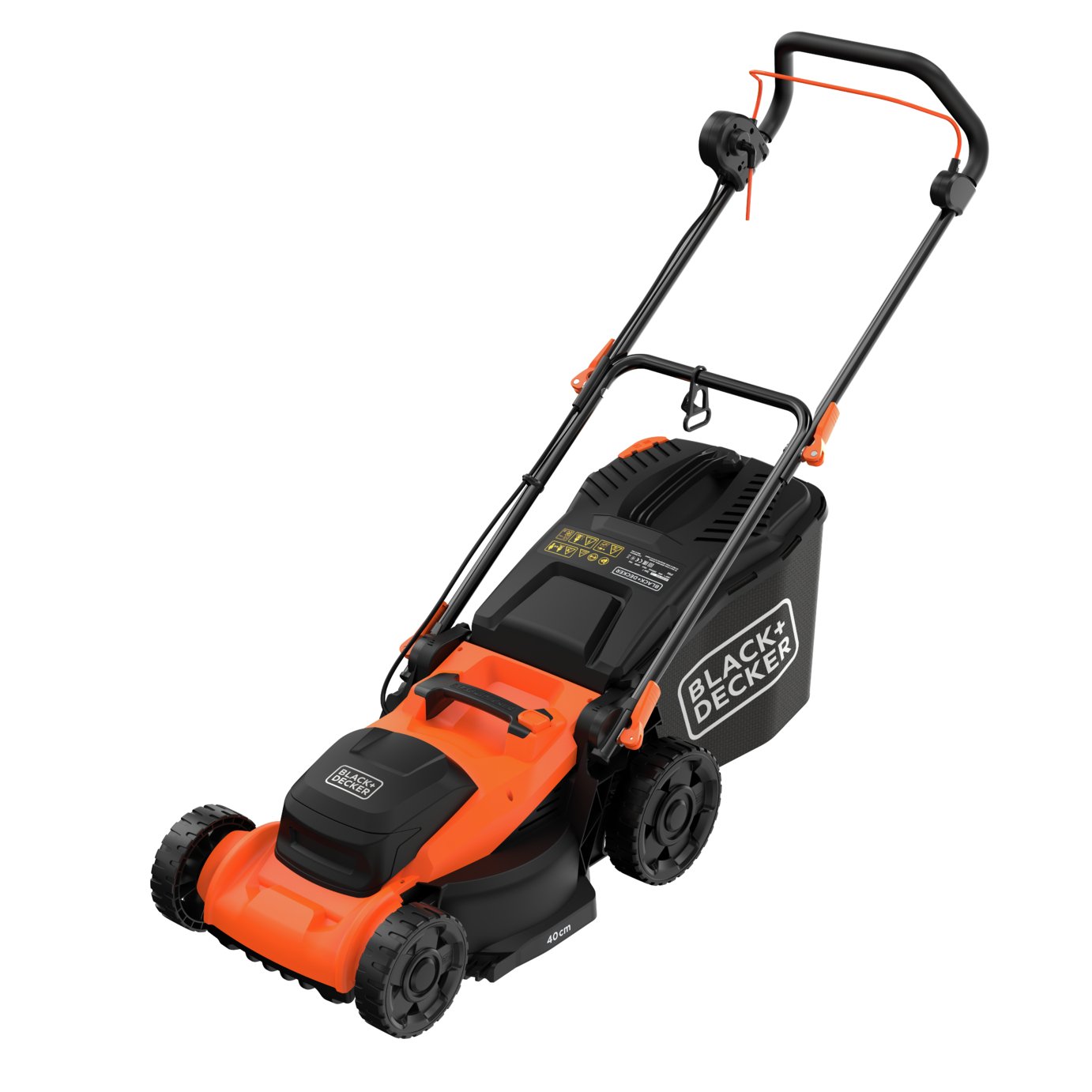 Black+Decker BEMWP400-GB 40cm Corded Rotary Lawnmower -1800W — view 5