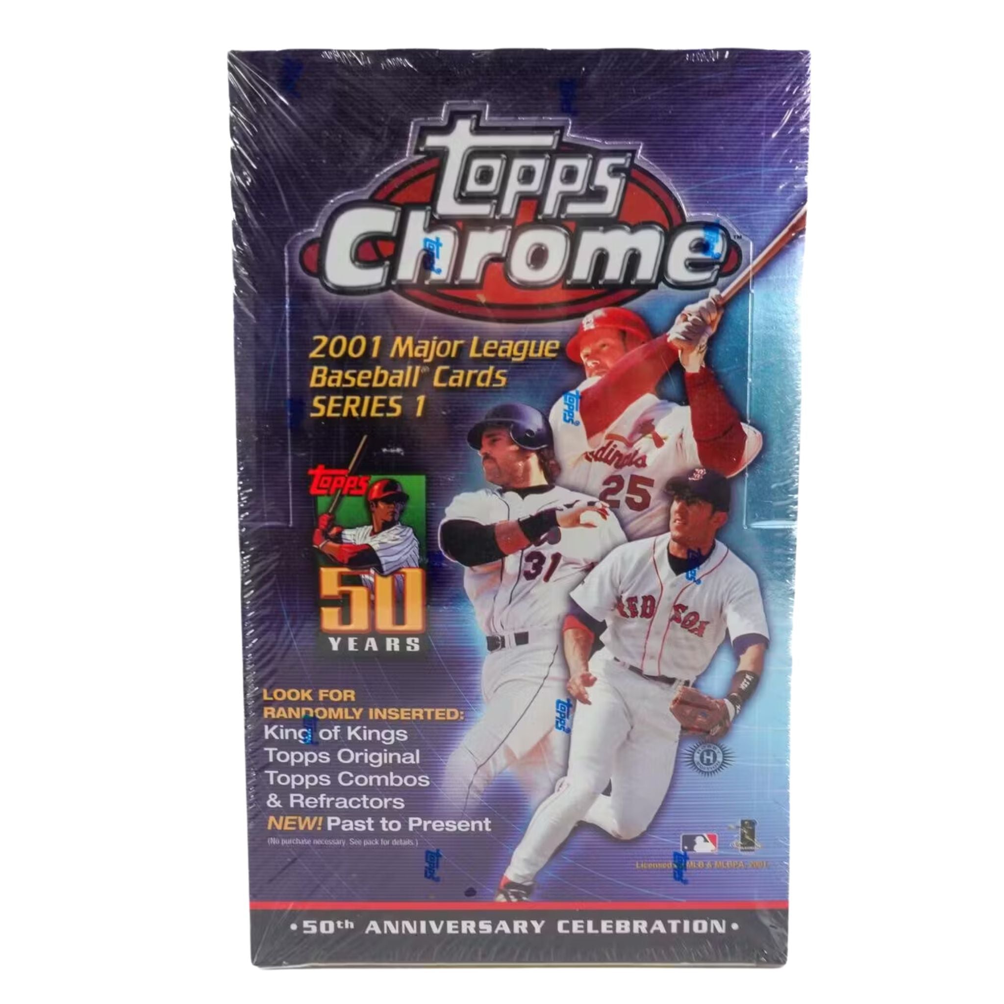 2001 Topps Chrome Series 1 Baseball Hobby Box
