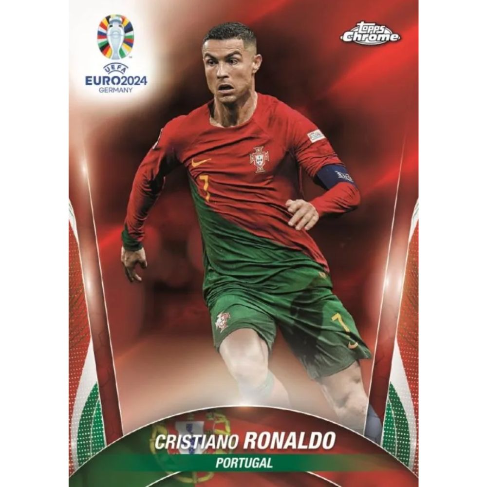 2023/24 Topps Chrome UEFA Euro Soccer Hobby Box