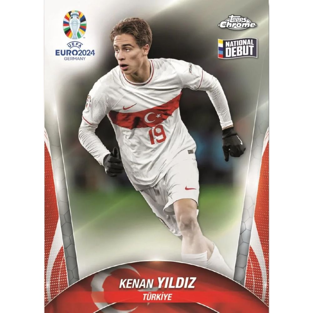 2023/24 Topps Chrome UEFA Euro Soccer Hobby Box — view 3