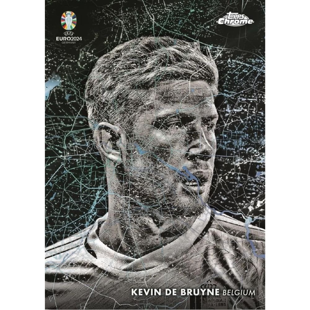 2023/24 Topps Chrome UEFA Euro Soccer Hobby Box — view 4