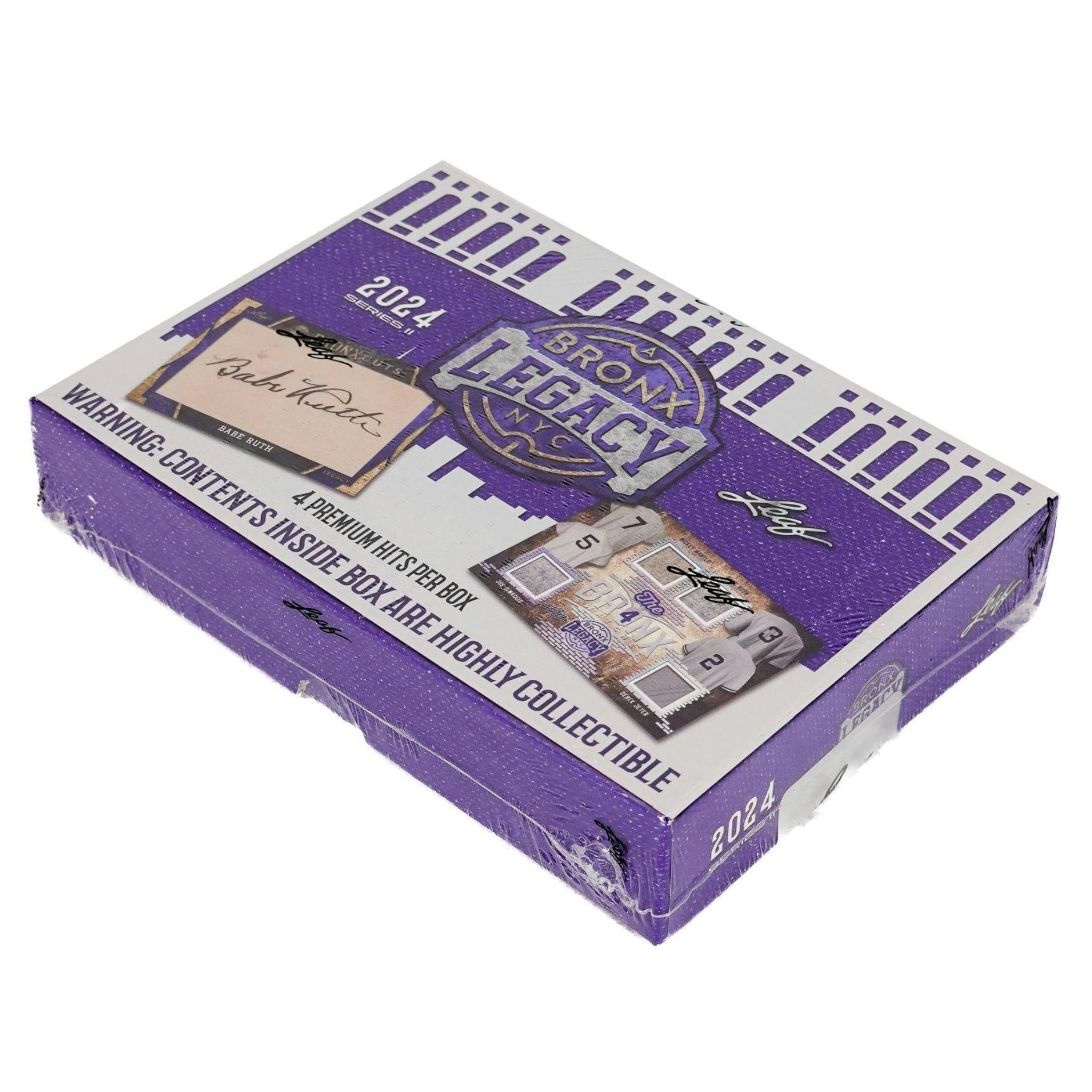 2024 Leaf A Bronx Legacy Chapter 2 Baseball Hobby Box — view 2