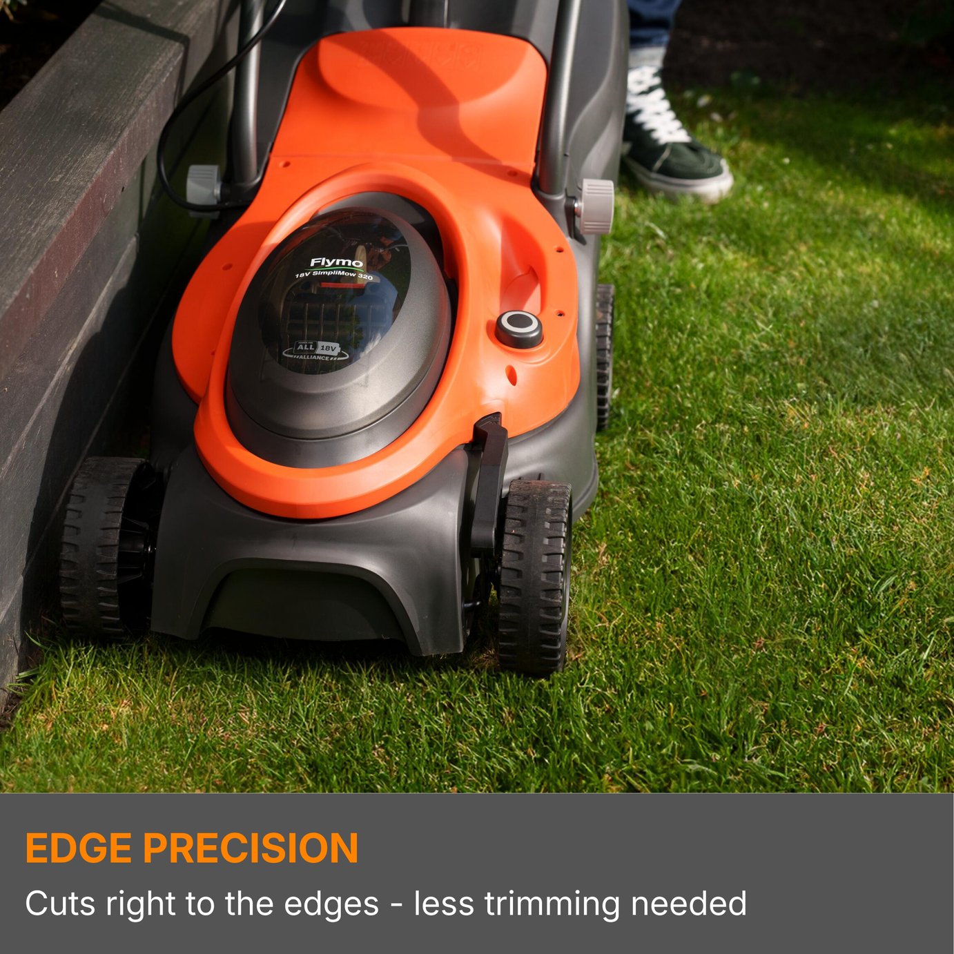 Flymo SimpliMow 320 32cm Cordless Wheeled Lawnmower - 18V — view 5