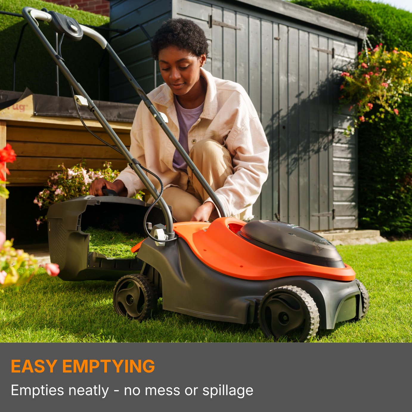 Flymo SimpliMow 320 32cm Cordless Wheeled Lawnmower - 18V — view 7