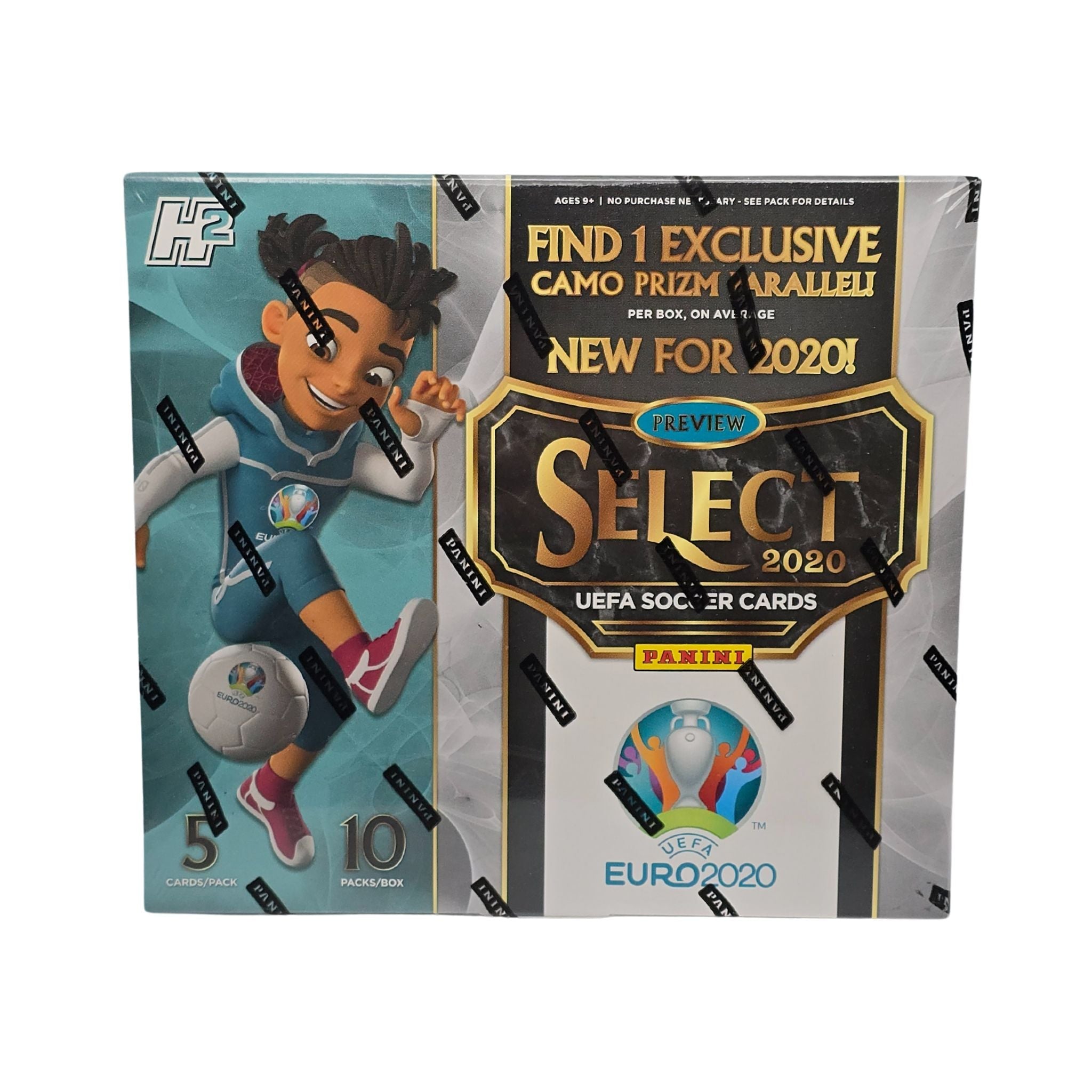 2019/20 Panini Select UEFA Euro Soccer Hobby Hybrid Box