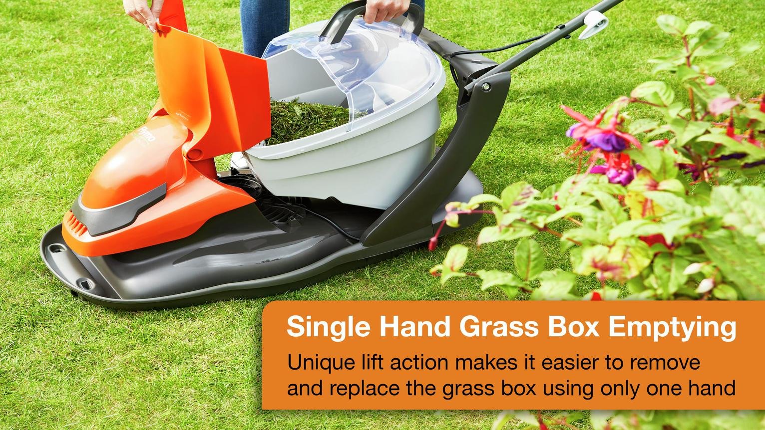 Flymo EasiGlide Plus 360V 36cm Corded Hover Lawnmower- 1800W — view 6