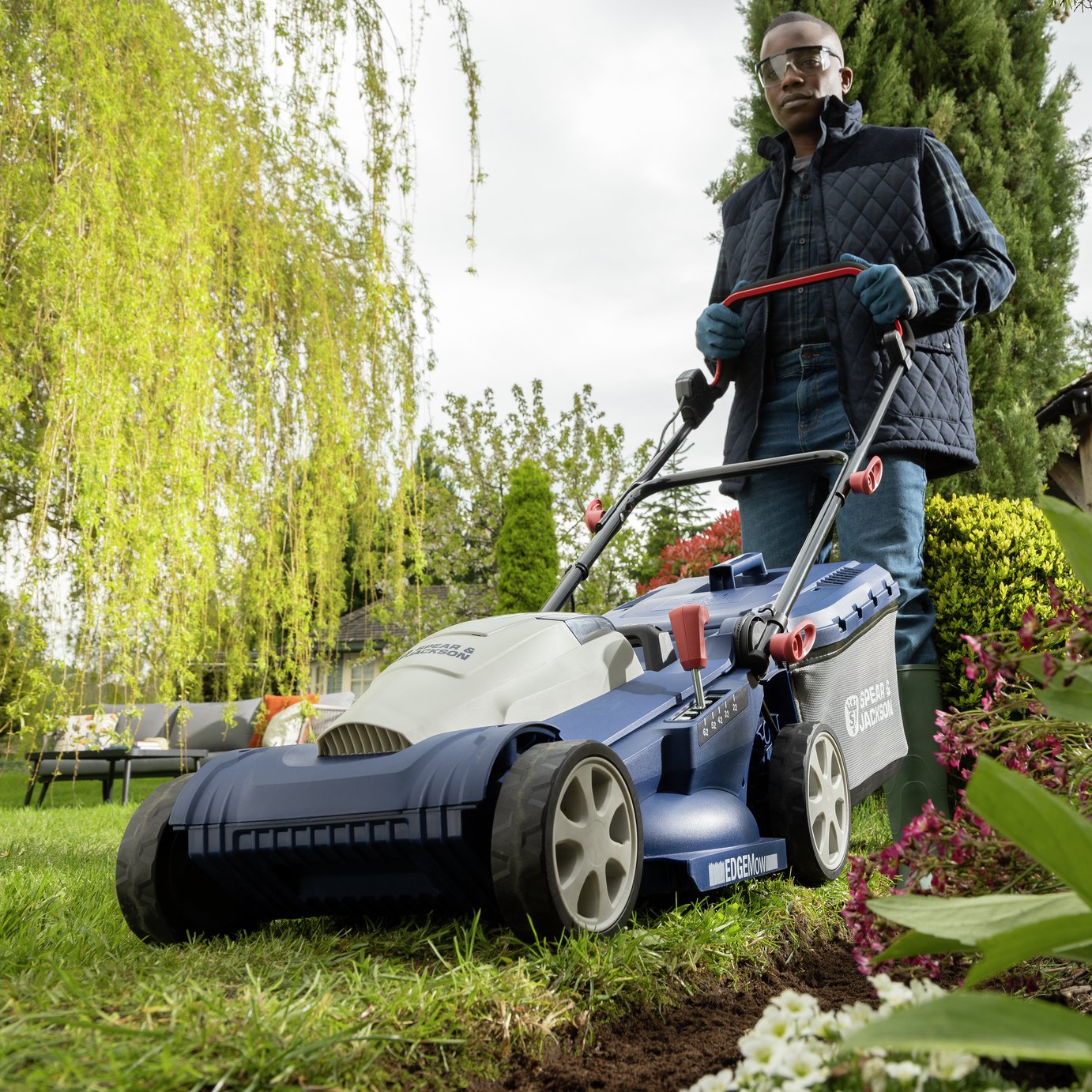 Spear & Jackson 37cm Cordless Rotary Lawnmower - 36V — view 11