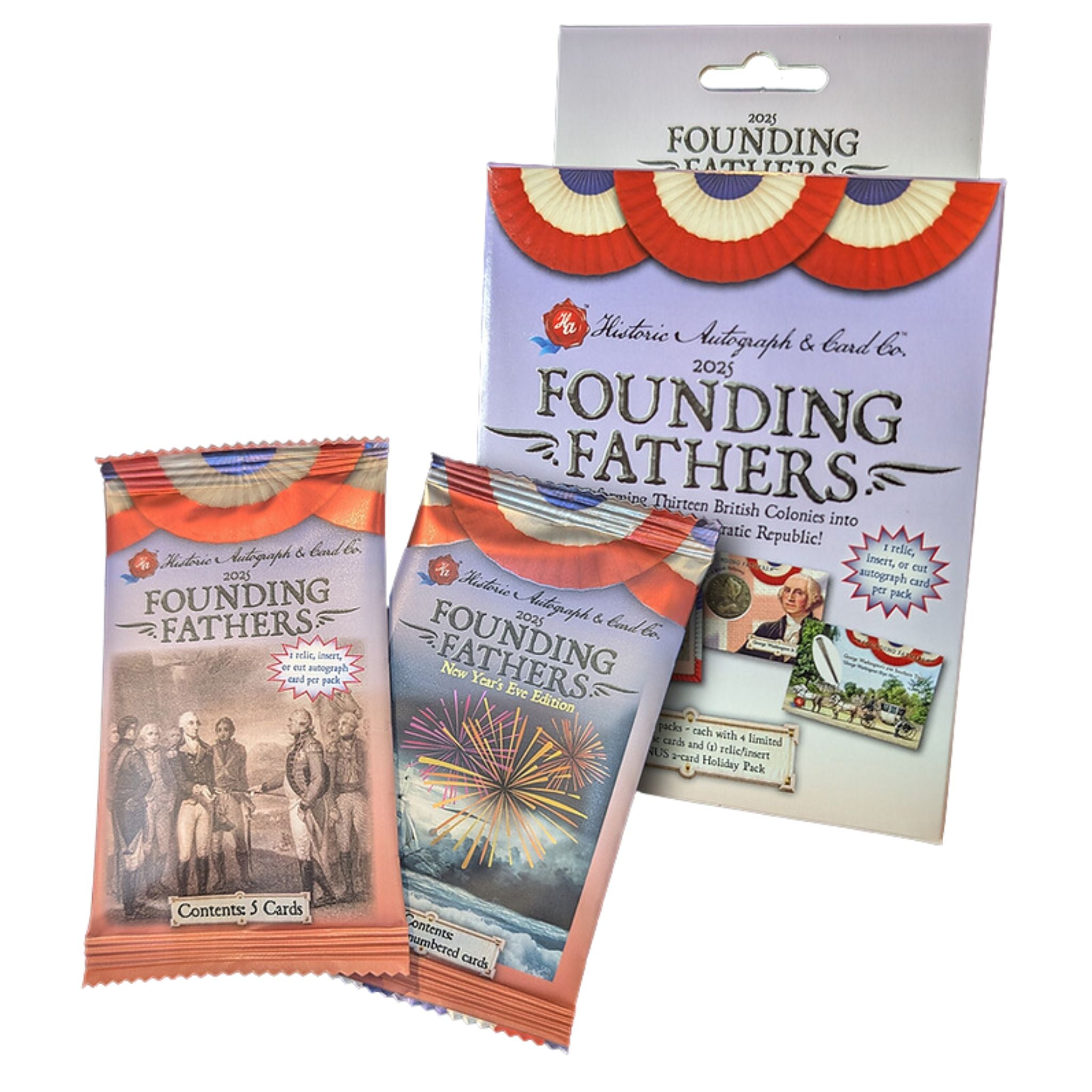 2025 Historic Autographs Founding Fathers Hobby Box