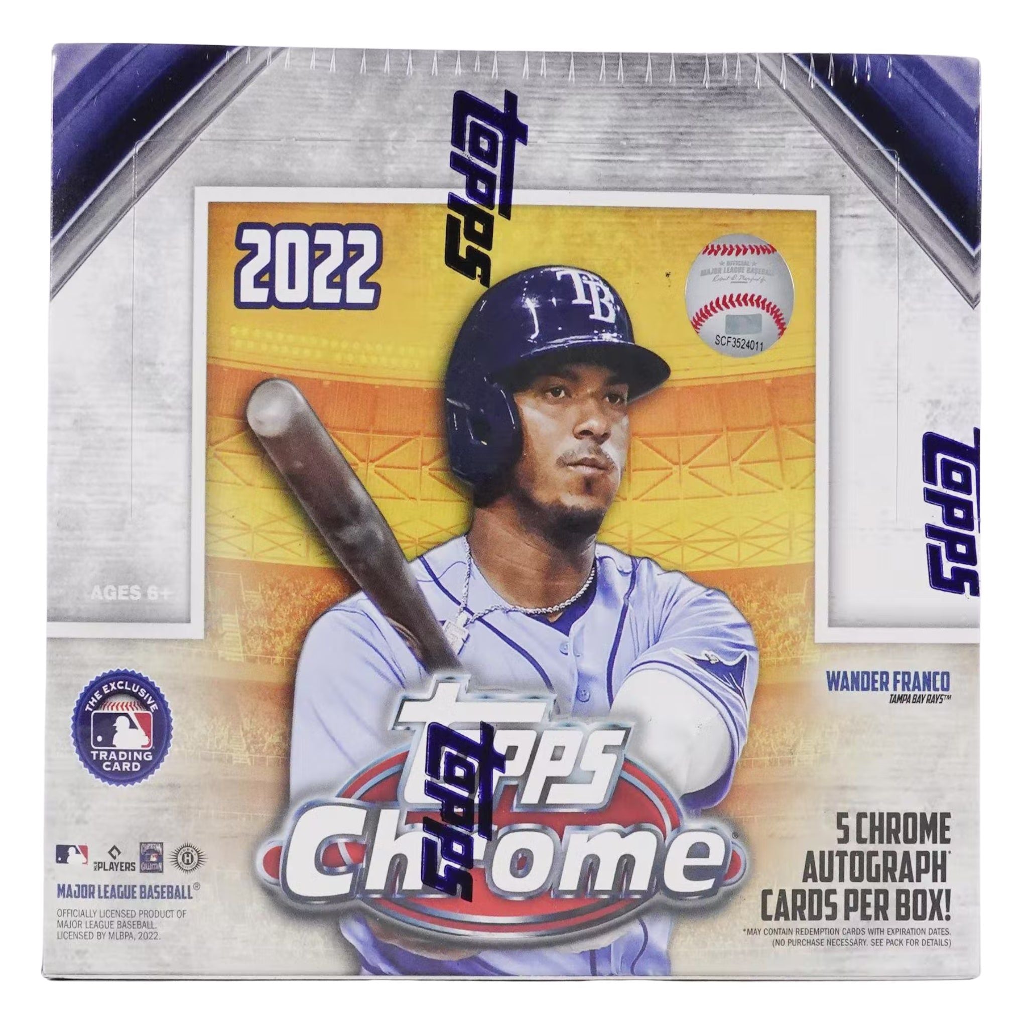 2022 Topps Chrome Jumbo Baseball Box