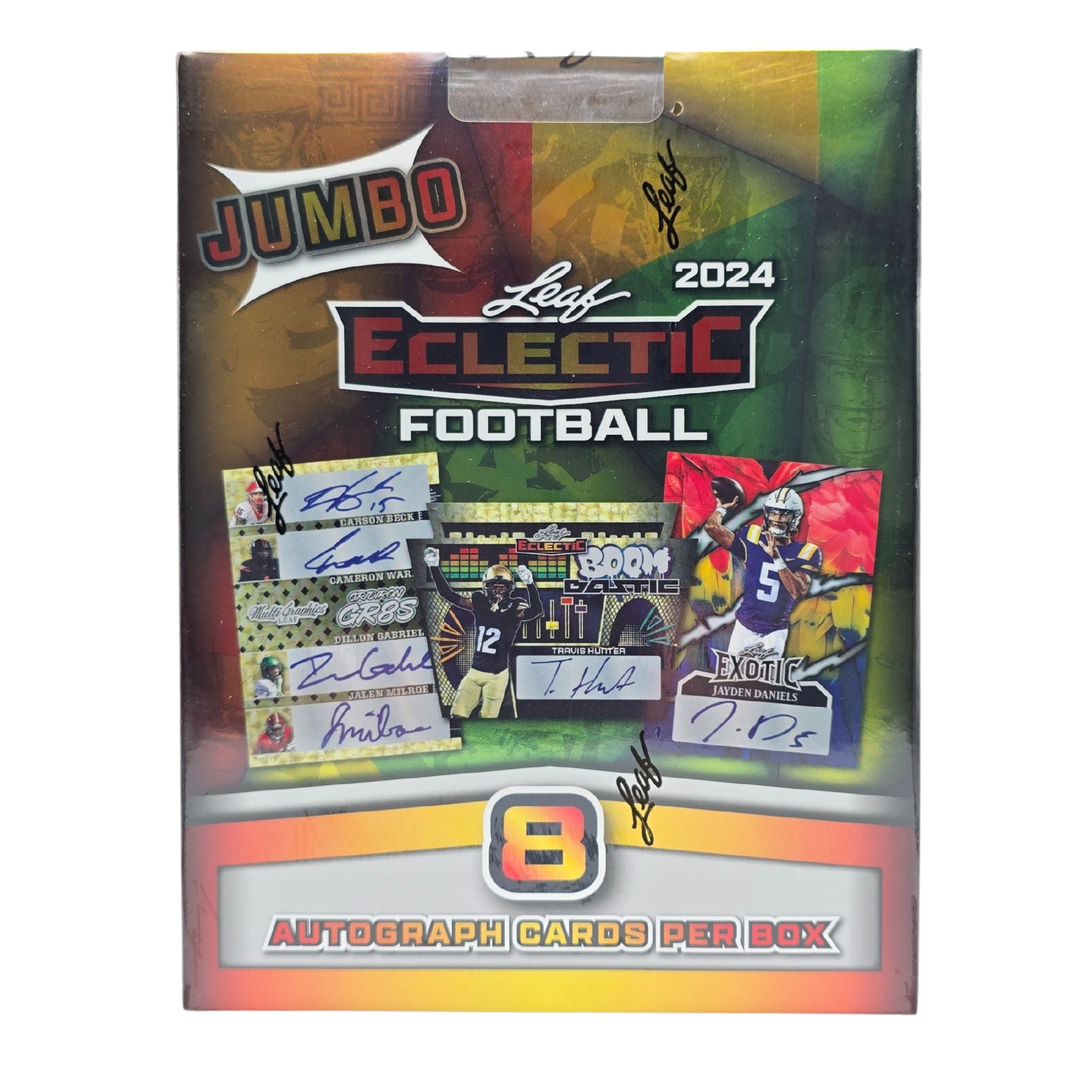 2024 Leaf Eclectic Football Jumbo Box
