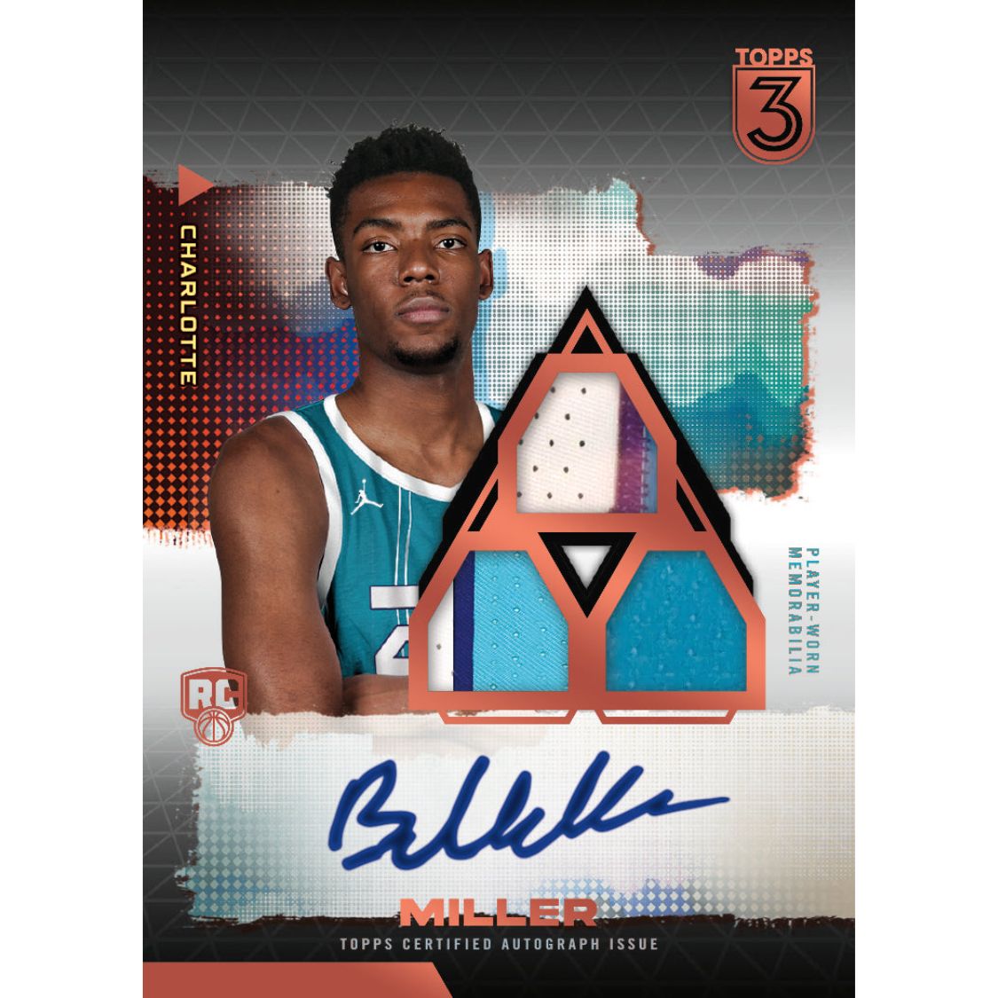 2023/24 Topps Three Basketball Hobby Box