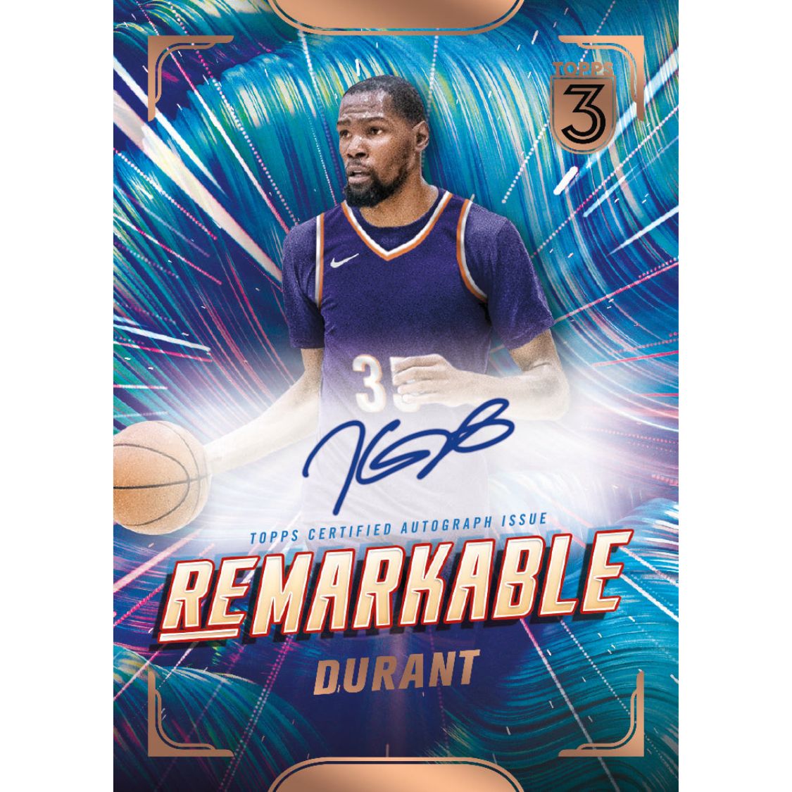 2023/24 Topps Three Basketball Hobby Box — view 4