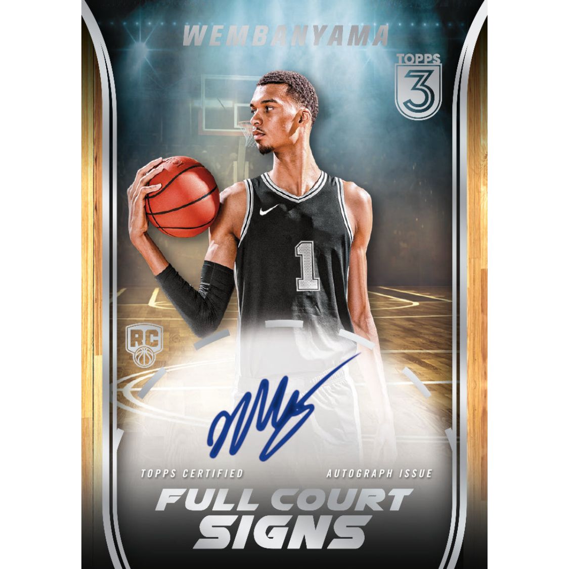 2023/24 Topps Three Basketball Hobby Box — view 8