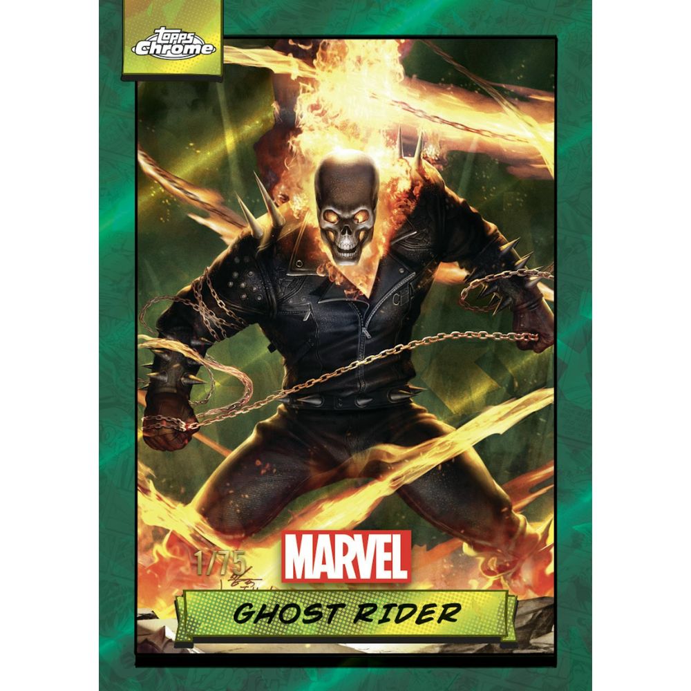 2024 Topps Marvel Chrome Sapphire Hobby Box — view 4