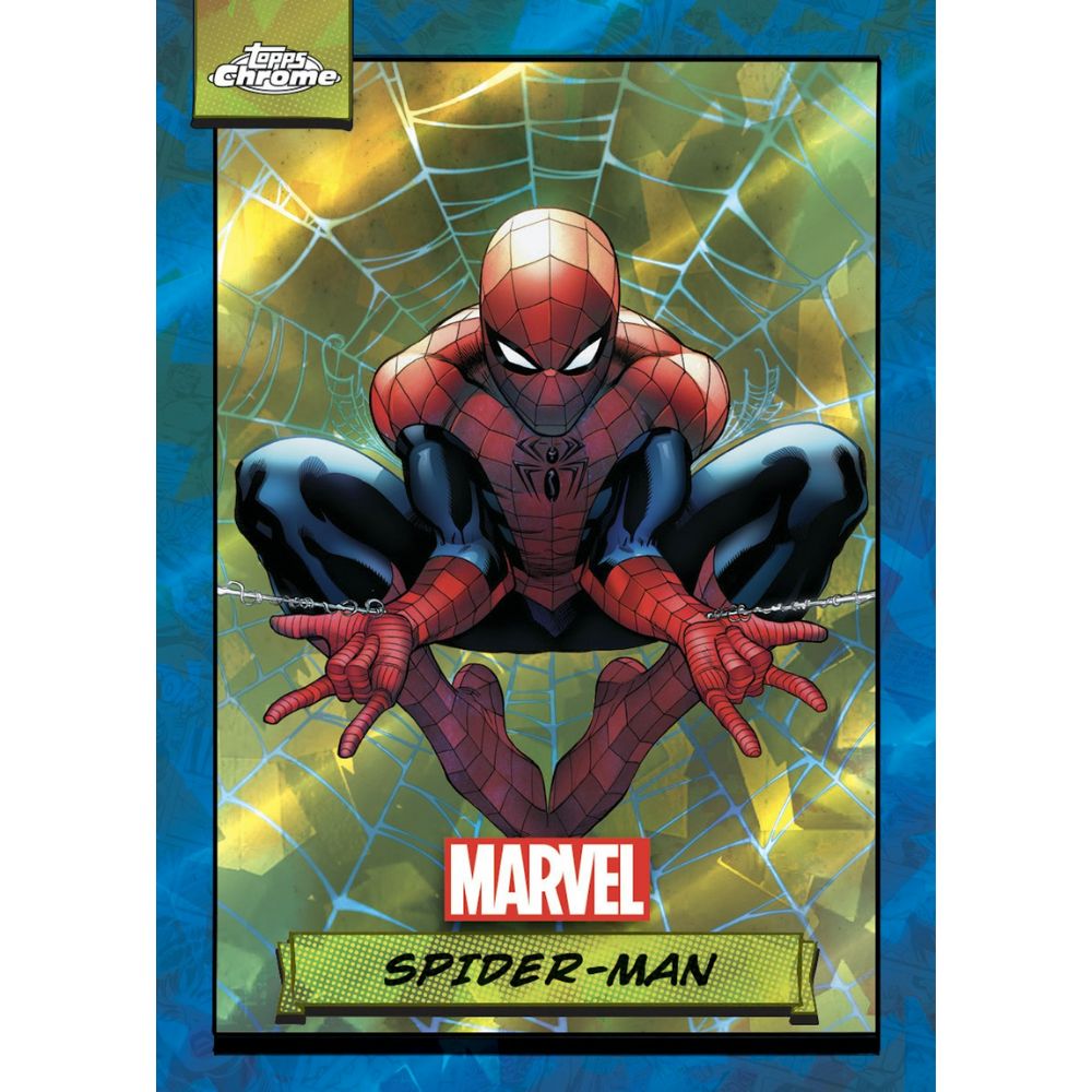 2024 Topps Marvel Chrome Sapphire Hobby Box — view 9