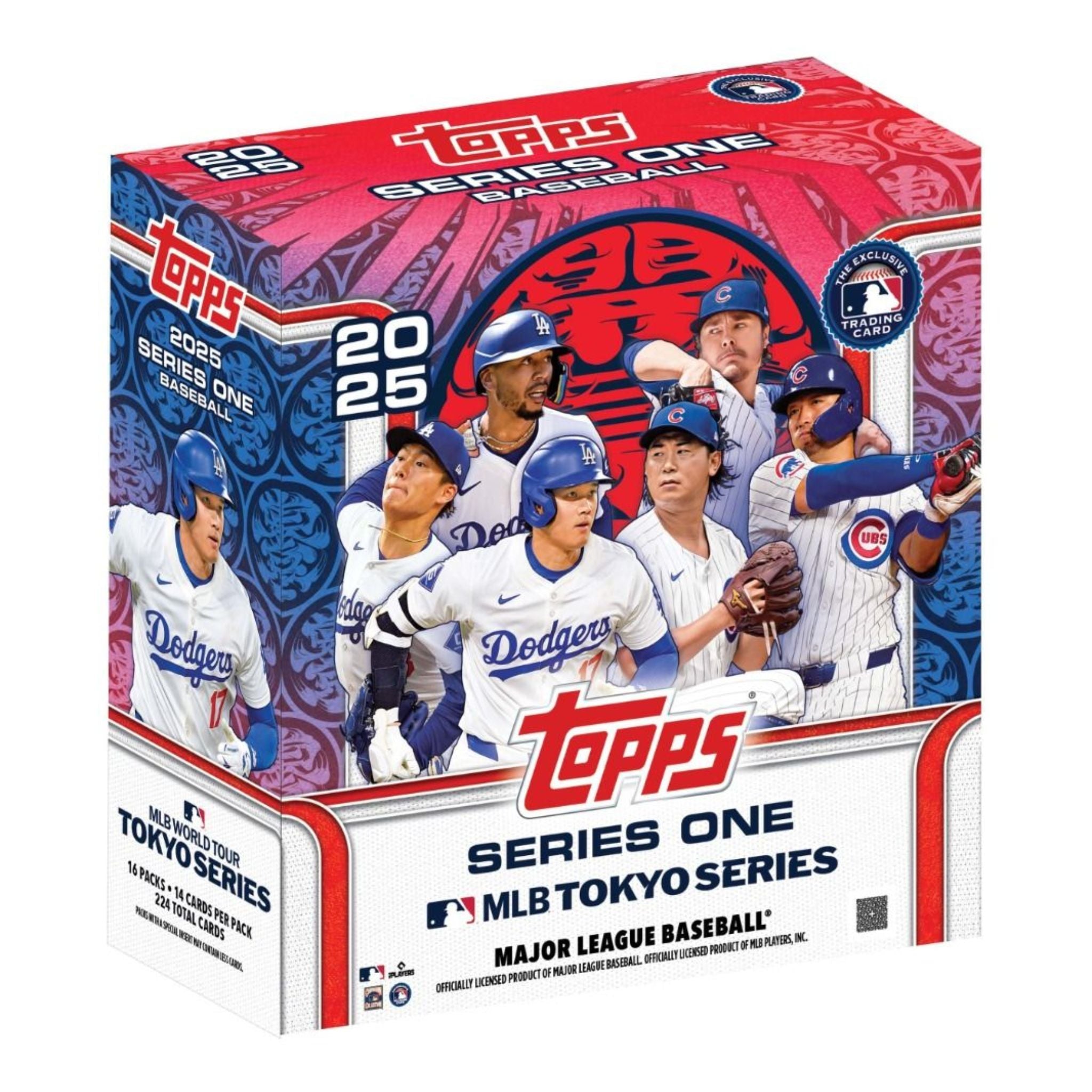 2025 Topps Series 1 Baseball Tokyo Series Mega Box