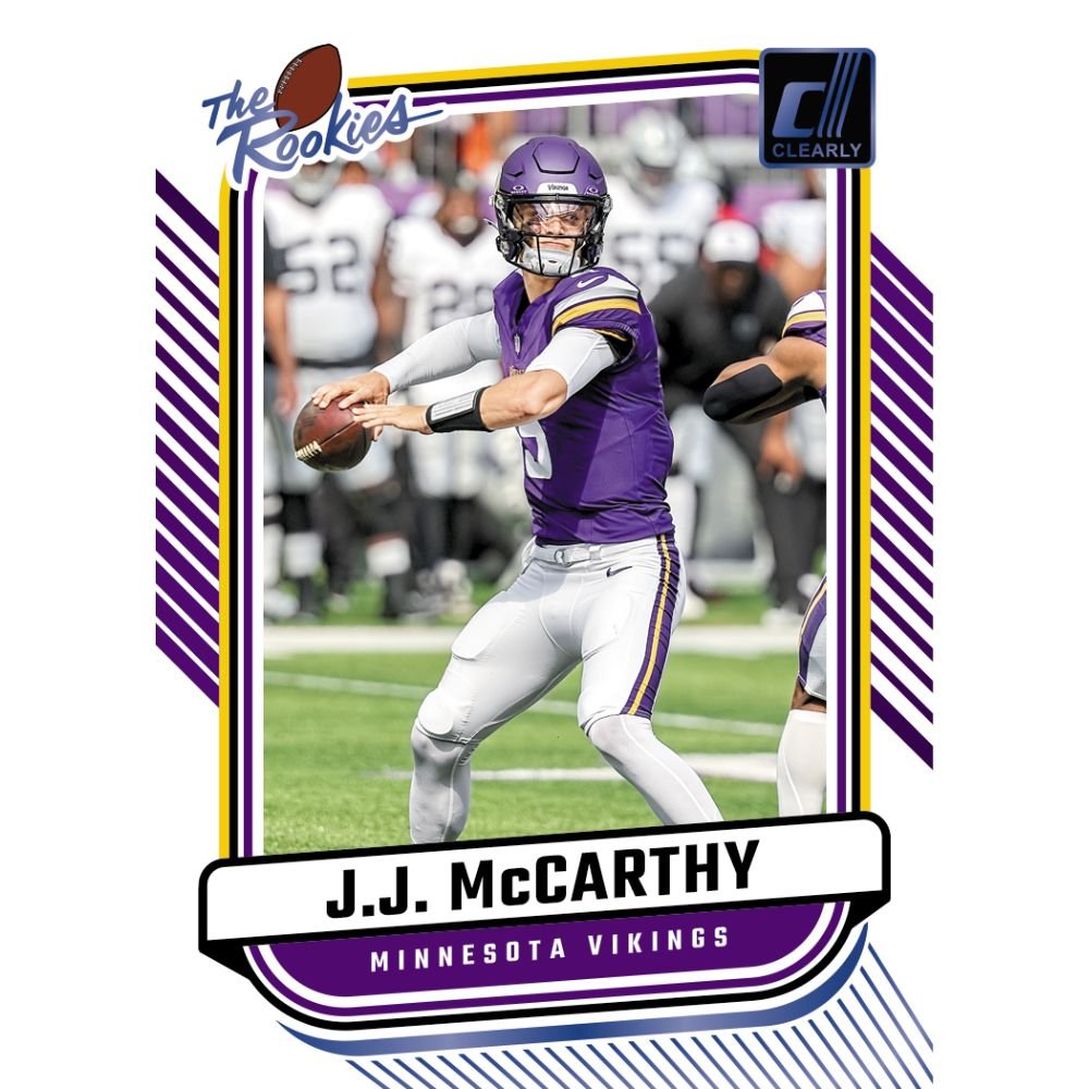 2024 Panini Clearly Donruss Football Hobby Box — view 4