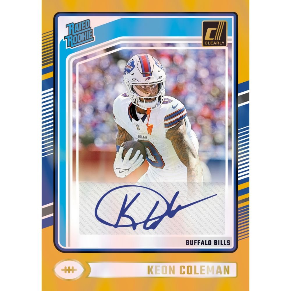 2024 Panini Clearly Donruss Football Hobby Box — view 6
