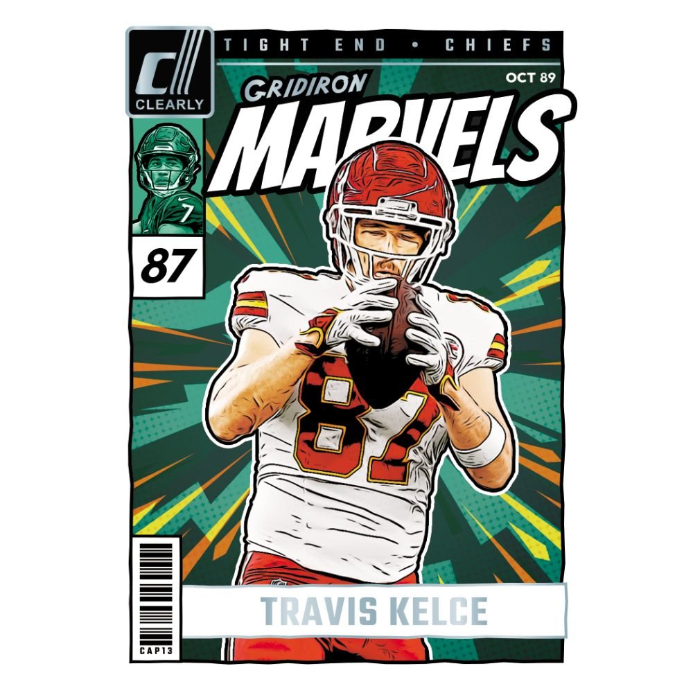 2024 Panini Clearly Donruss Football Hobby Box — view 8