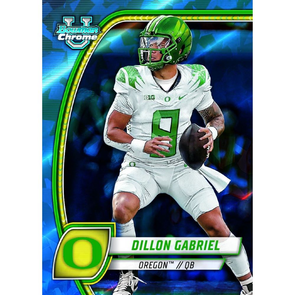 2024 Bowman University Chrome Football Sapphire Edition Box — view 4