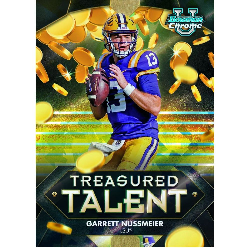 2024 Bowman University Chrome Football Sapphire Edition Box — view 5