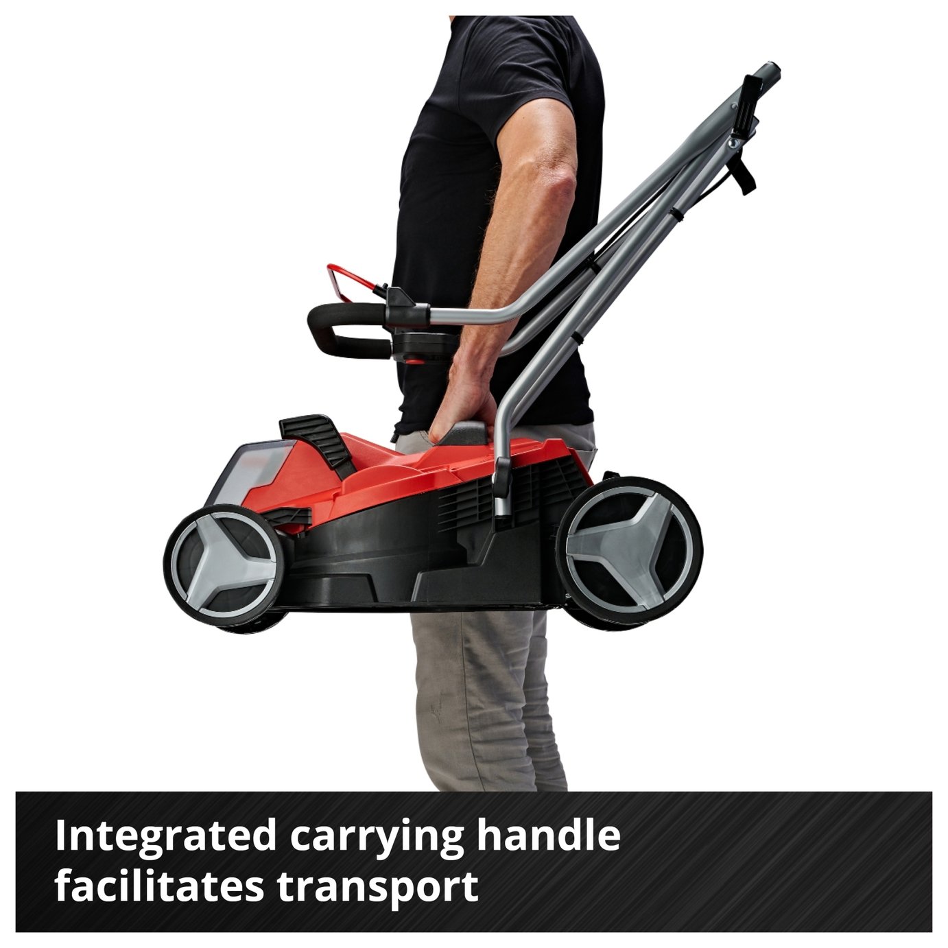 Einhell 33cm Cordless Rotary Lawnmower - 18V — view 9
