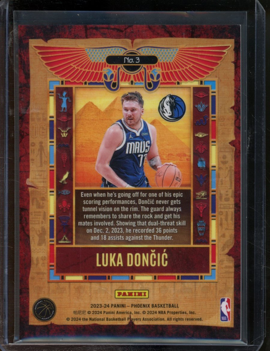 2023 Panini Phoenix Luka Doncic Phoenician SSP Mavericks