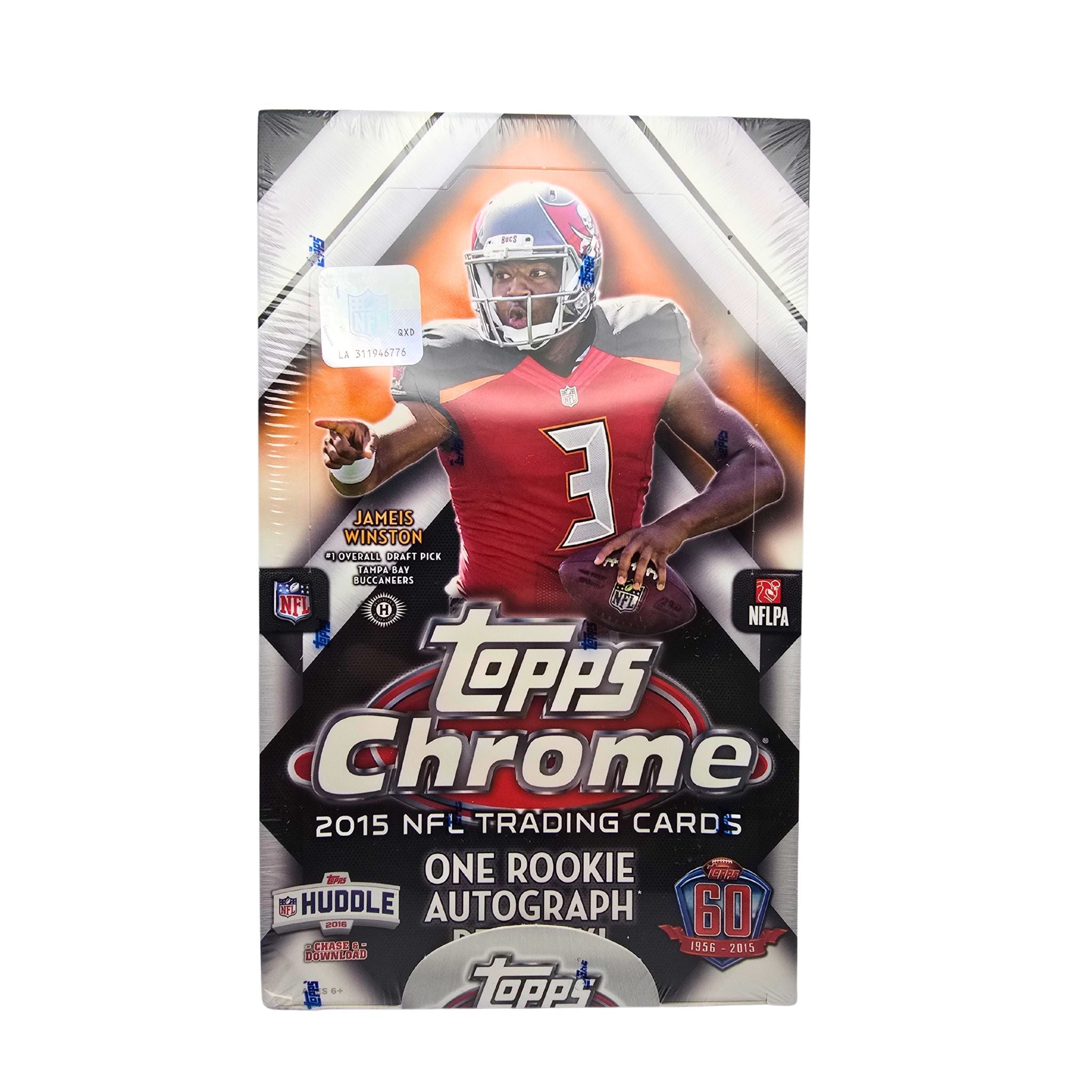 2015 Topps Chrome Football Hobby Box