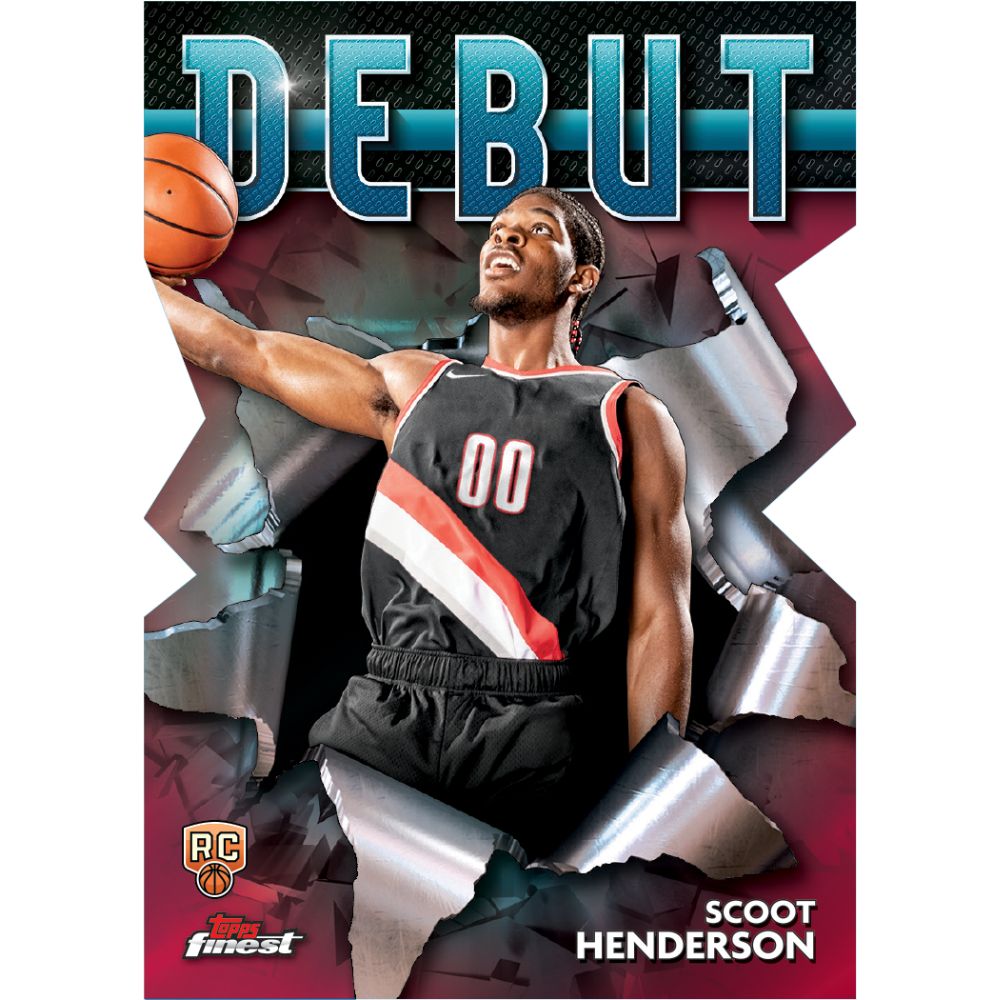 2023/24 Topps Finest Basketball Breaker Delight Box — view 7